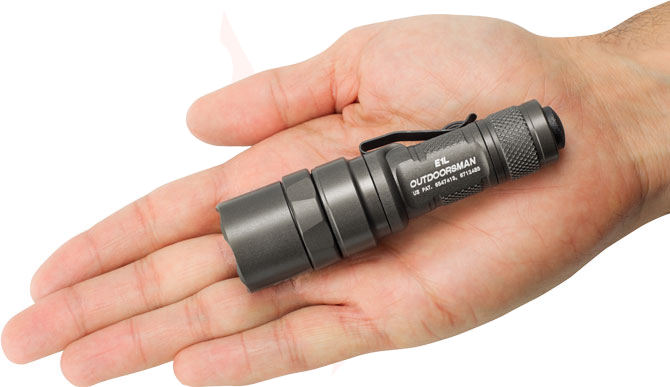 SureFire E1L Outdoorsman Dual-Output LED Flashlight, 90 Max Lumens