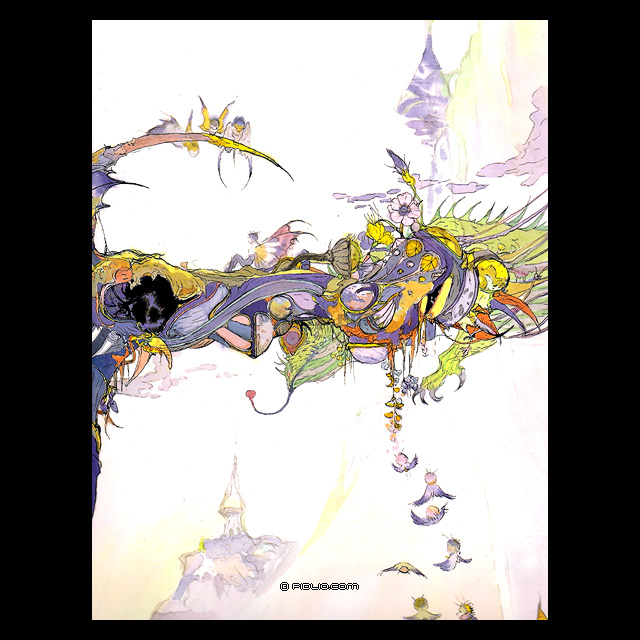 FF3攻略：天野喜孝氏によるコンセプトアート ─ 全マップ完備