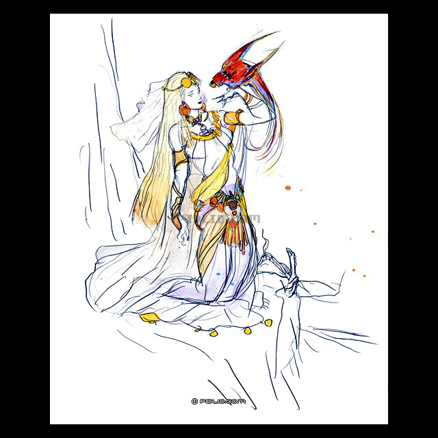 FF3攻略：天野喜孝氏によるコンセプトアート ─ 全マップ完備