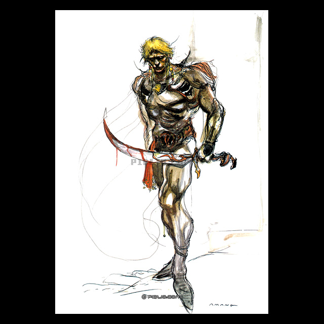 FF3攻略：ボスモンスターのコンセプトアート2 ─ 全マップ完備