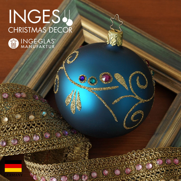クリスマスツリー オーナメント ドイツ INGE-GLAS MANUFAKTUR（インゲ