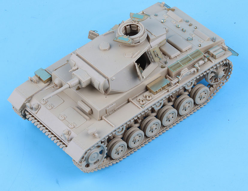 ME3567 1/35 ドイツ陸軍 III号戦車J型(AC社)用 エッチングパーツ