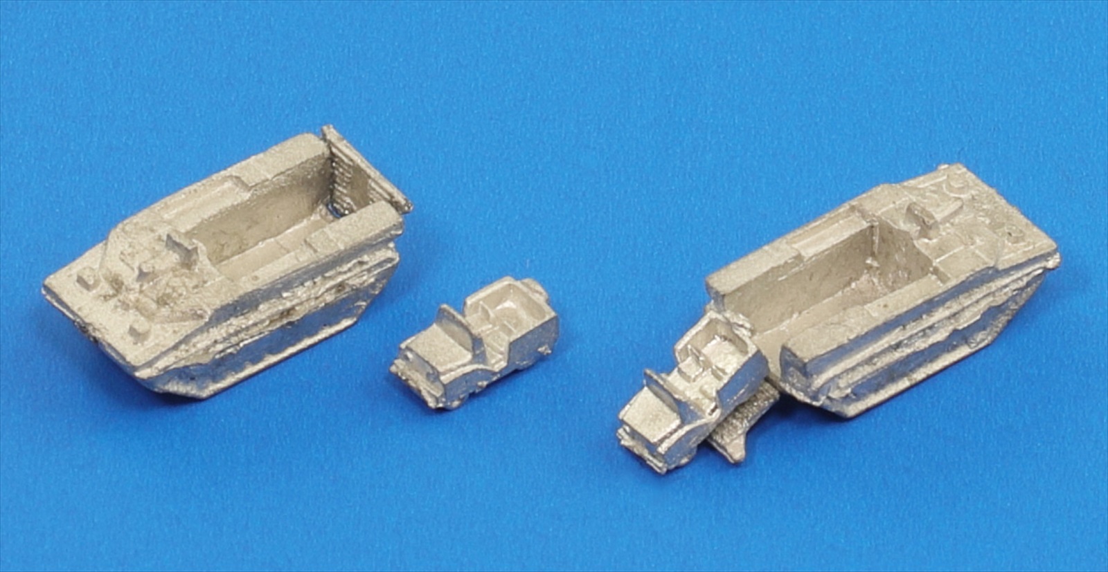 MI07SP 1/700 WWII アメリカ軍用車両セット1 (メタル製 LVT-4水陸両用