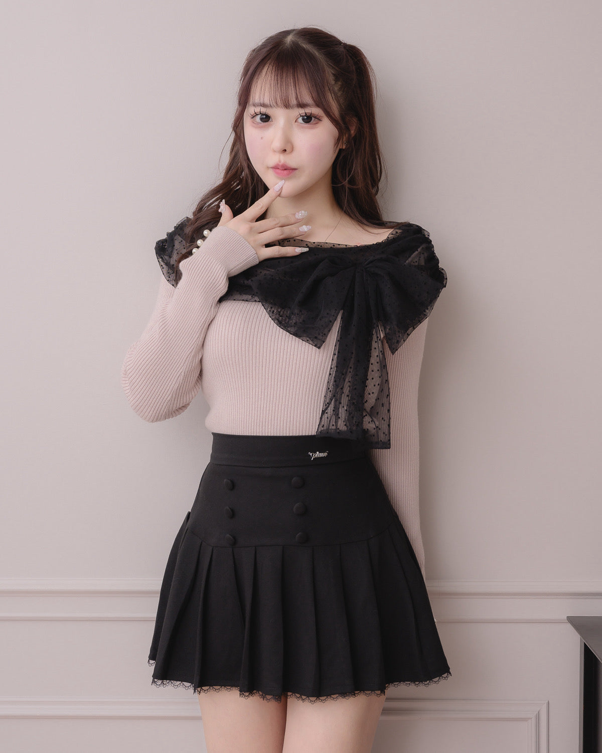 チュールリボンニット – pium