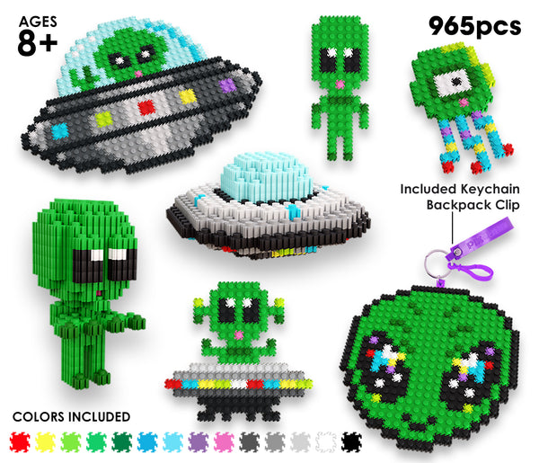 Space Bottle Kits | Pixel Art Space Adventures Collection