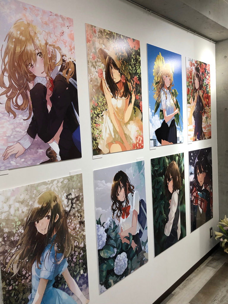 フライ初個展「Marguerite」開催レポート | pixiv WAEN GALLERY