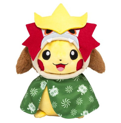 マンスリーピカチュウ第11弾は、こたつでうとうとしている姿