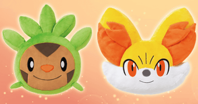 ハリマロン・フォッコ・ケロマツの、フェイスクッションセットが発売