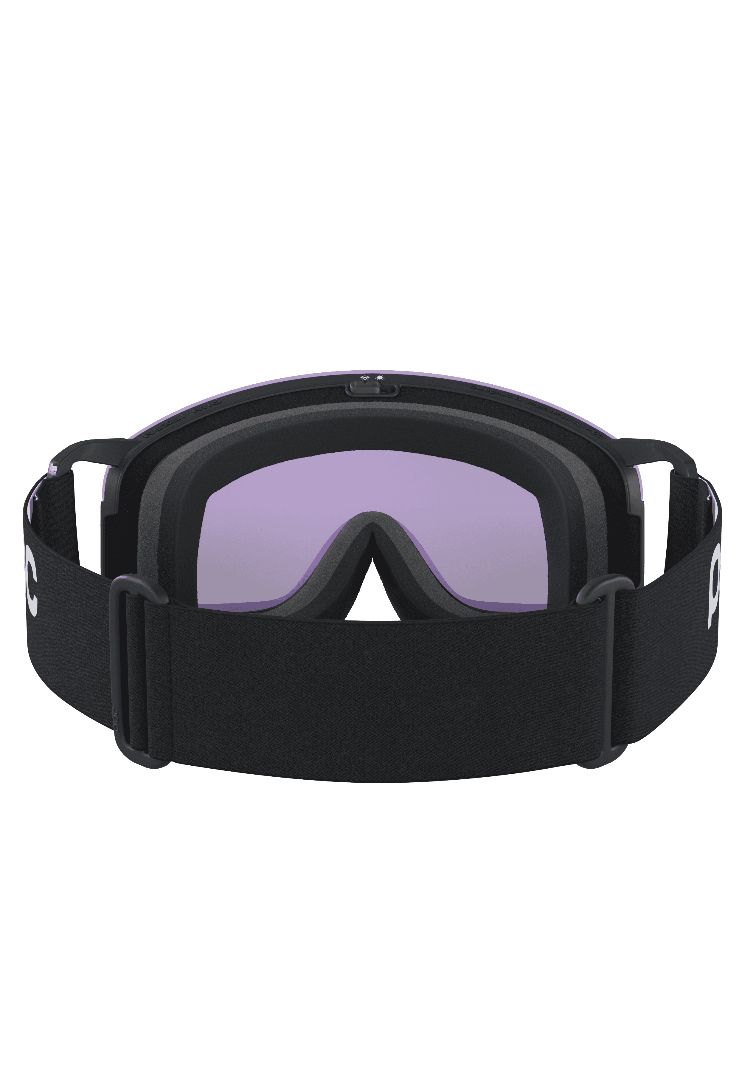 Nexal Mid Ski Goggles in Uranium Black | Ski Eyewear | POC (US)