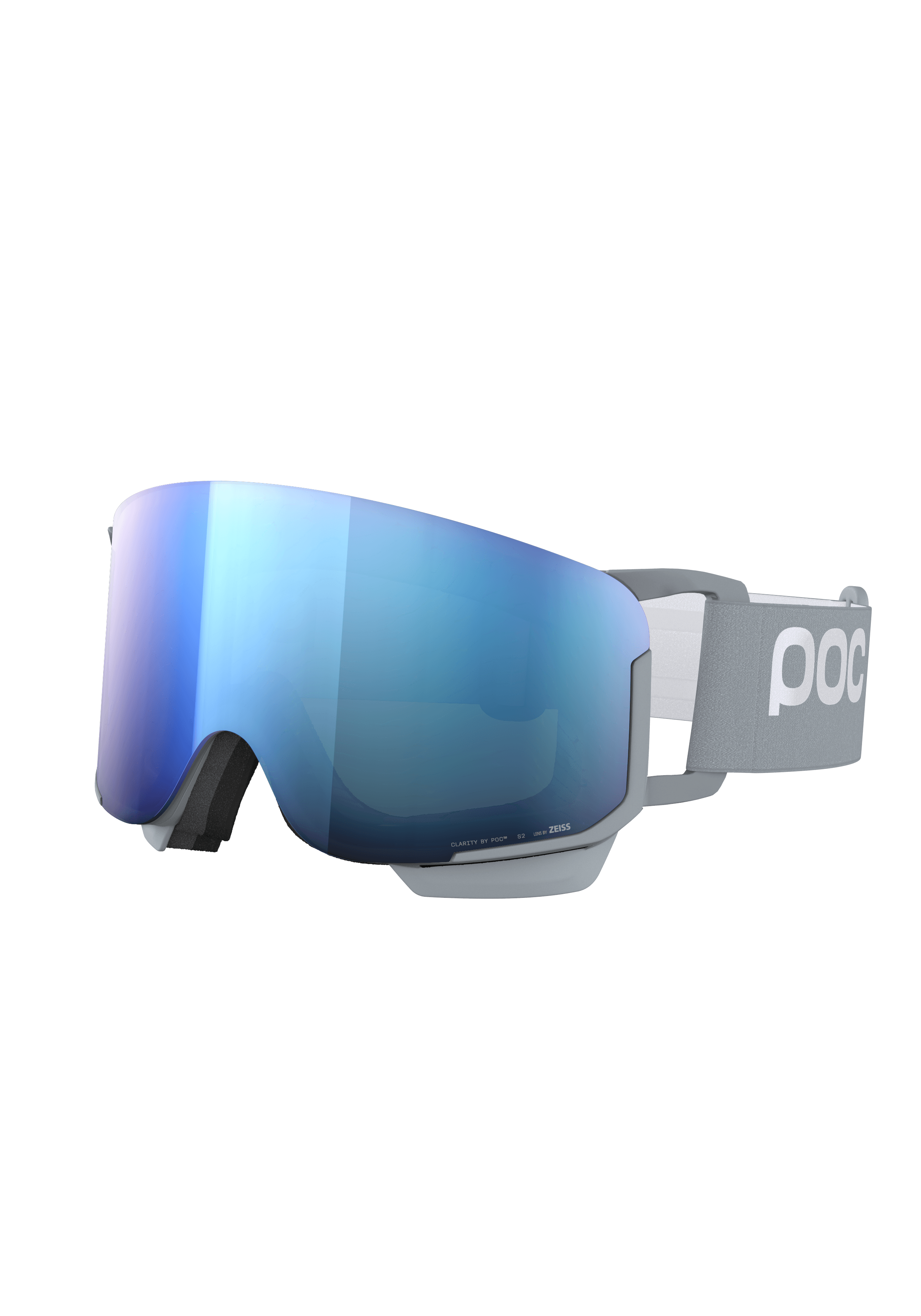 Nexal Mid Ski Goggles in Uranium Black | Ski Eyewear | POC (US)
