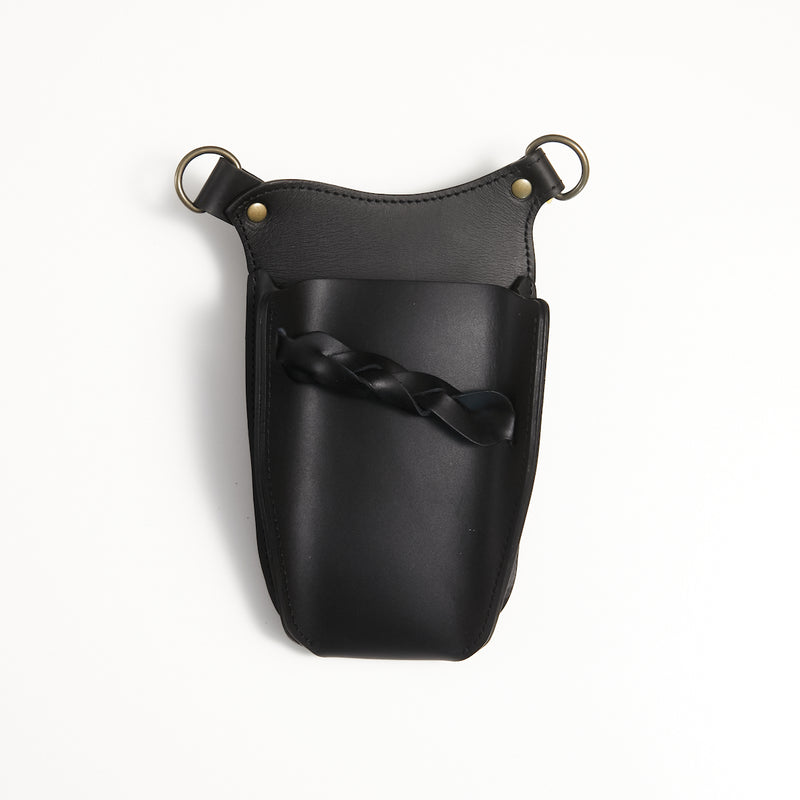 シザーケース Kシリーズ ブラック 本革 4丁 – POCKE