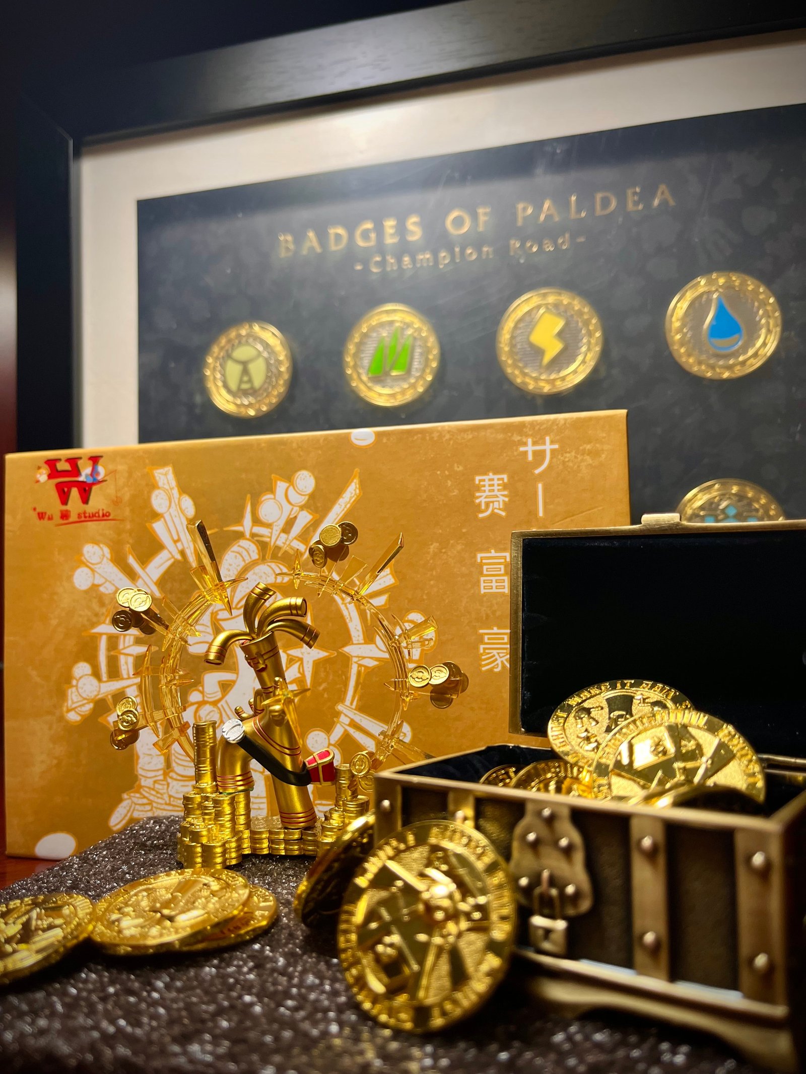 IN STOCK] 1/20 Scale World Figure [WU] - Gholdengo - POKÉ GALERIE