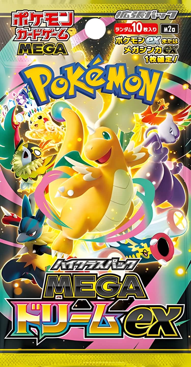 MEGA ドリームex シュリンク付 ポケモンカード megaドリームex 三箱未