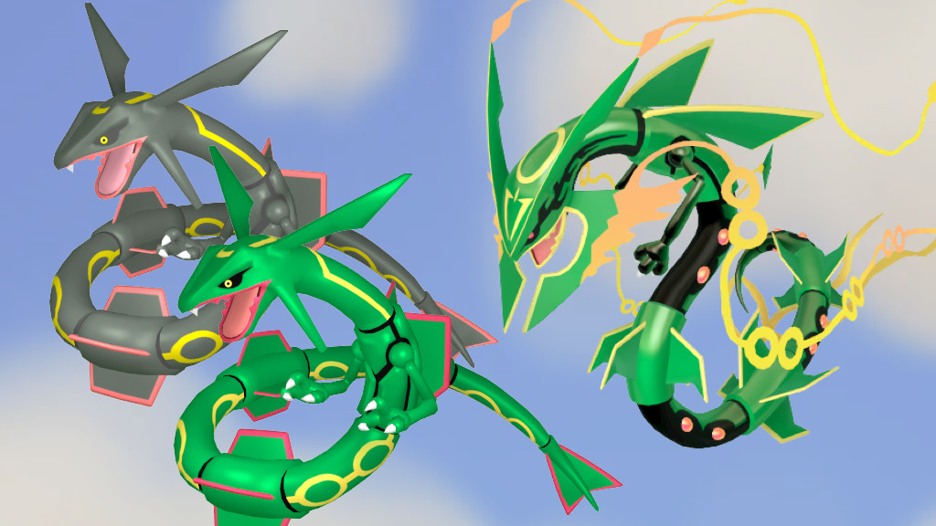 メガレックウザ｜ポケモンGO図鑑｜ポケらく