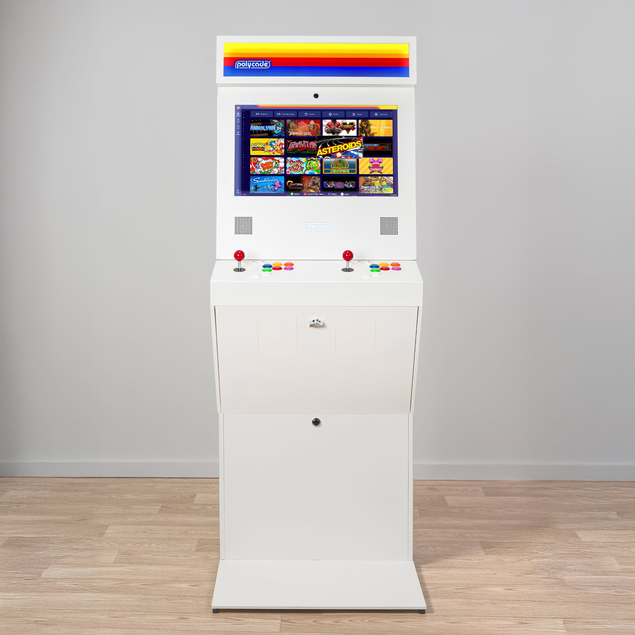 Freestanding Sente + Marquee: White – Polycade