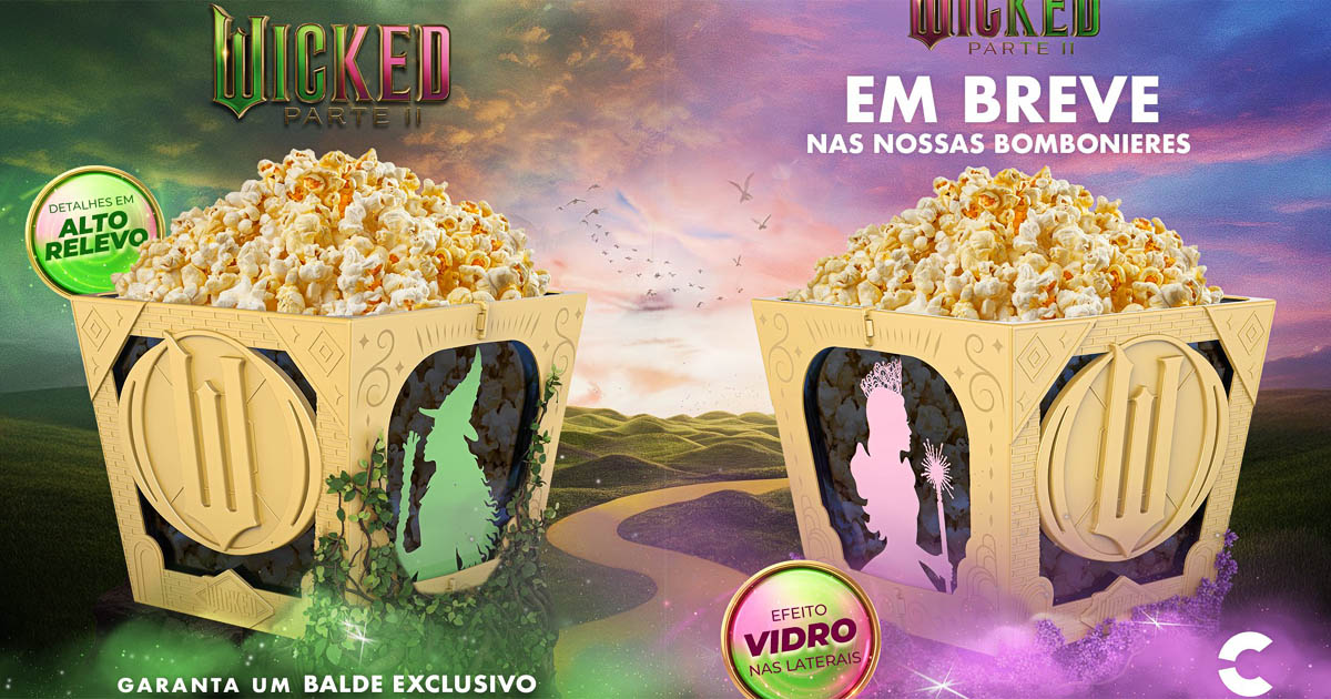 ウィキッド 永遠の約束』Cinépolis限定ポップコーンバケットが登場