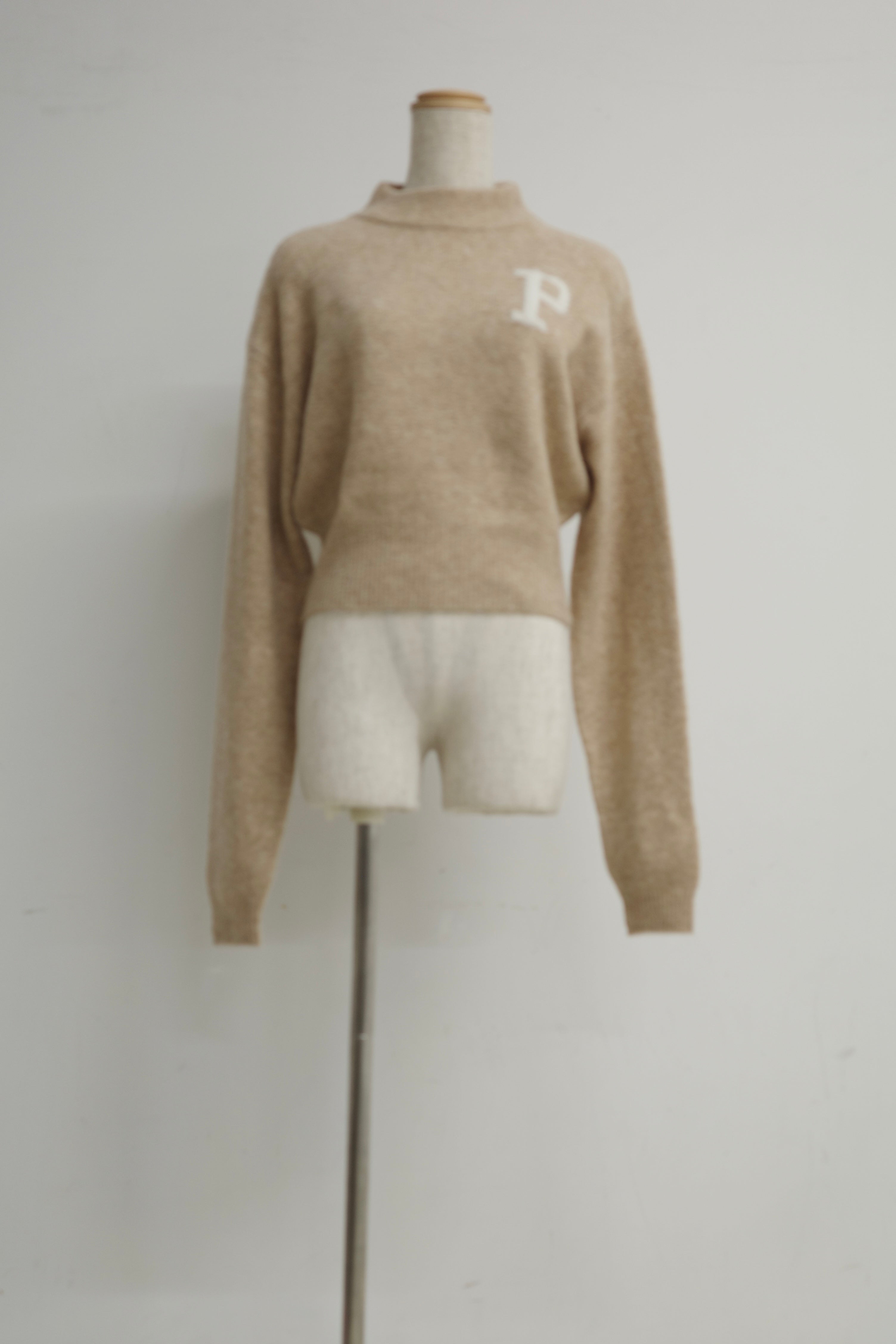 モックネックロゴニット – poláura OFFICIAL ONLINE STORE