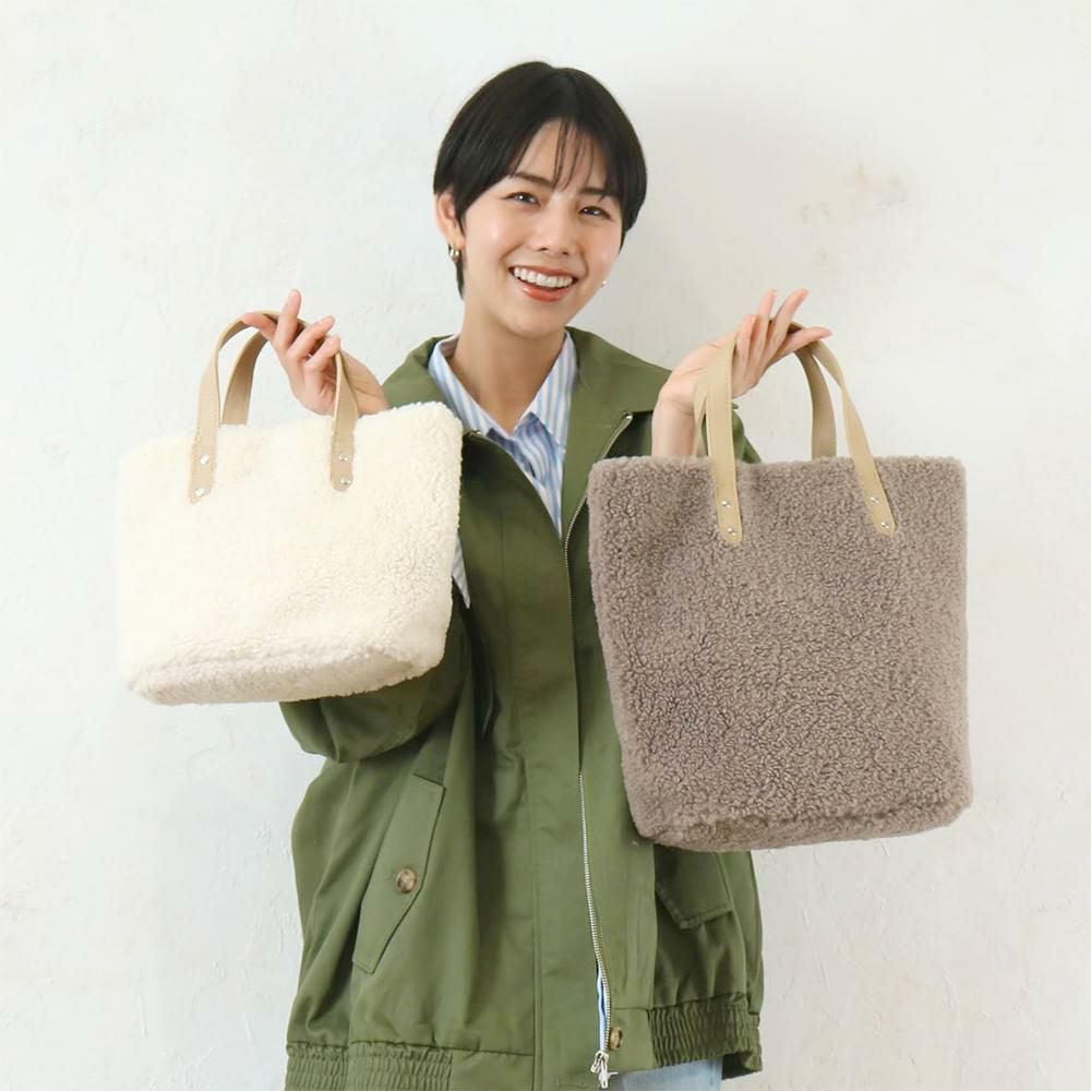 e.e.p.ボアトート SOBIAの商品ページ|ポルカポルカ