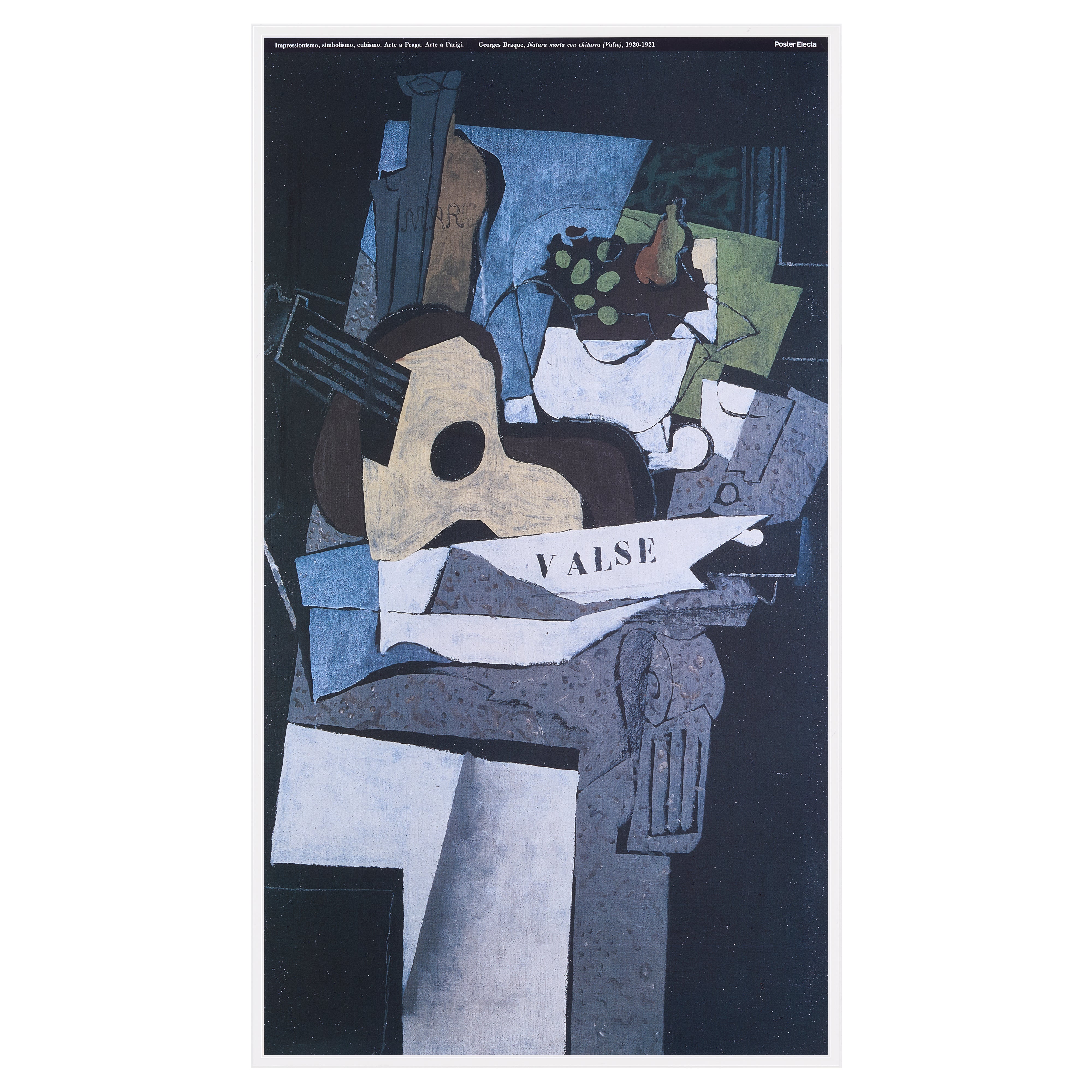 限定10枚】Natura morta con chitarra 1920-1921 / ジョルジュ