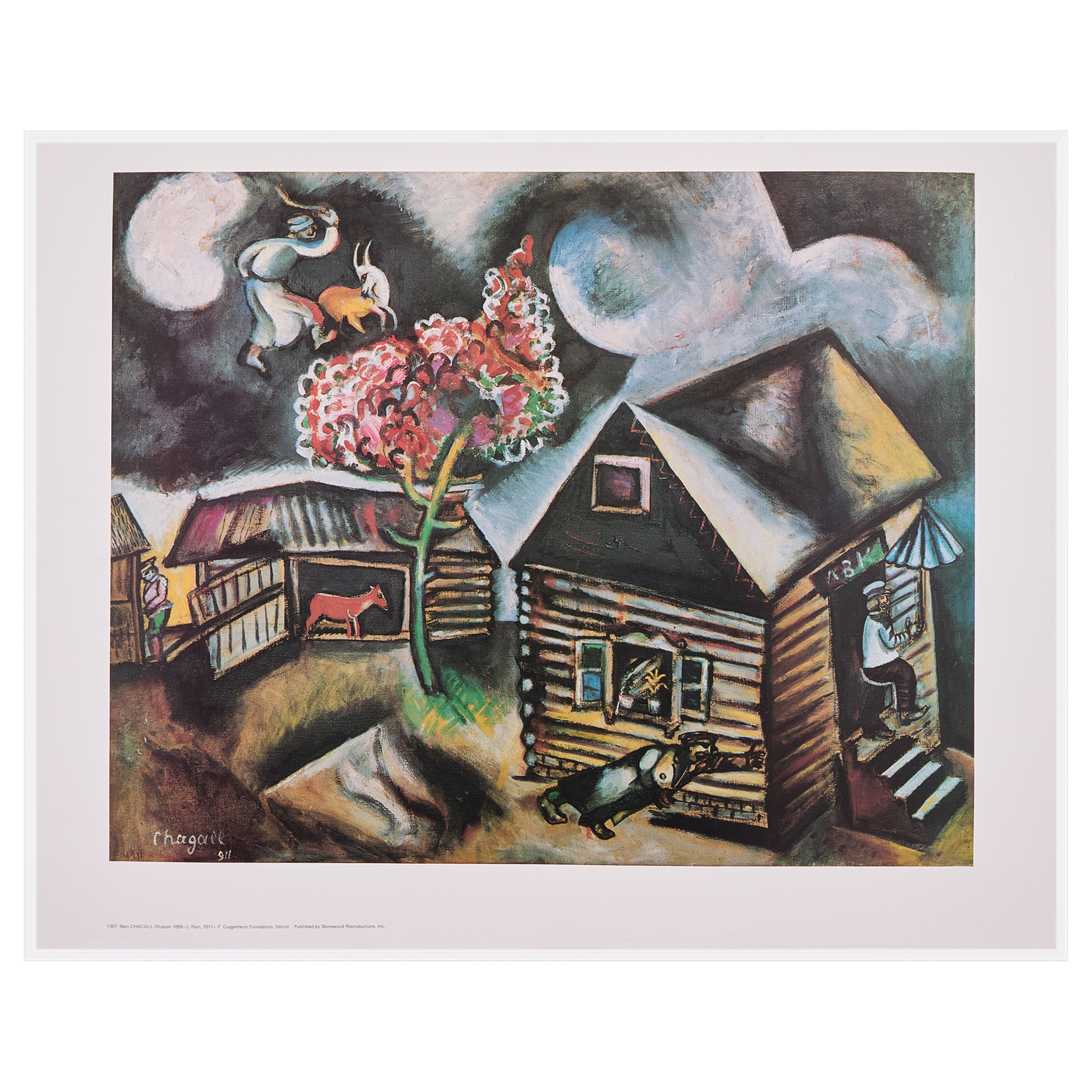 限定10枚】Rain 1980s / マルク・シャガール | POP ART BANANAS