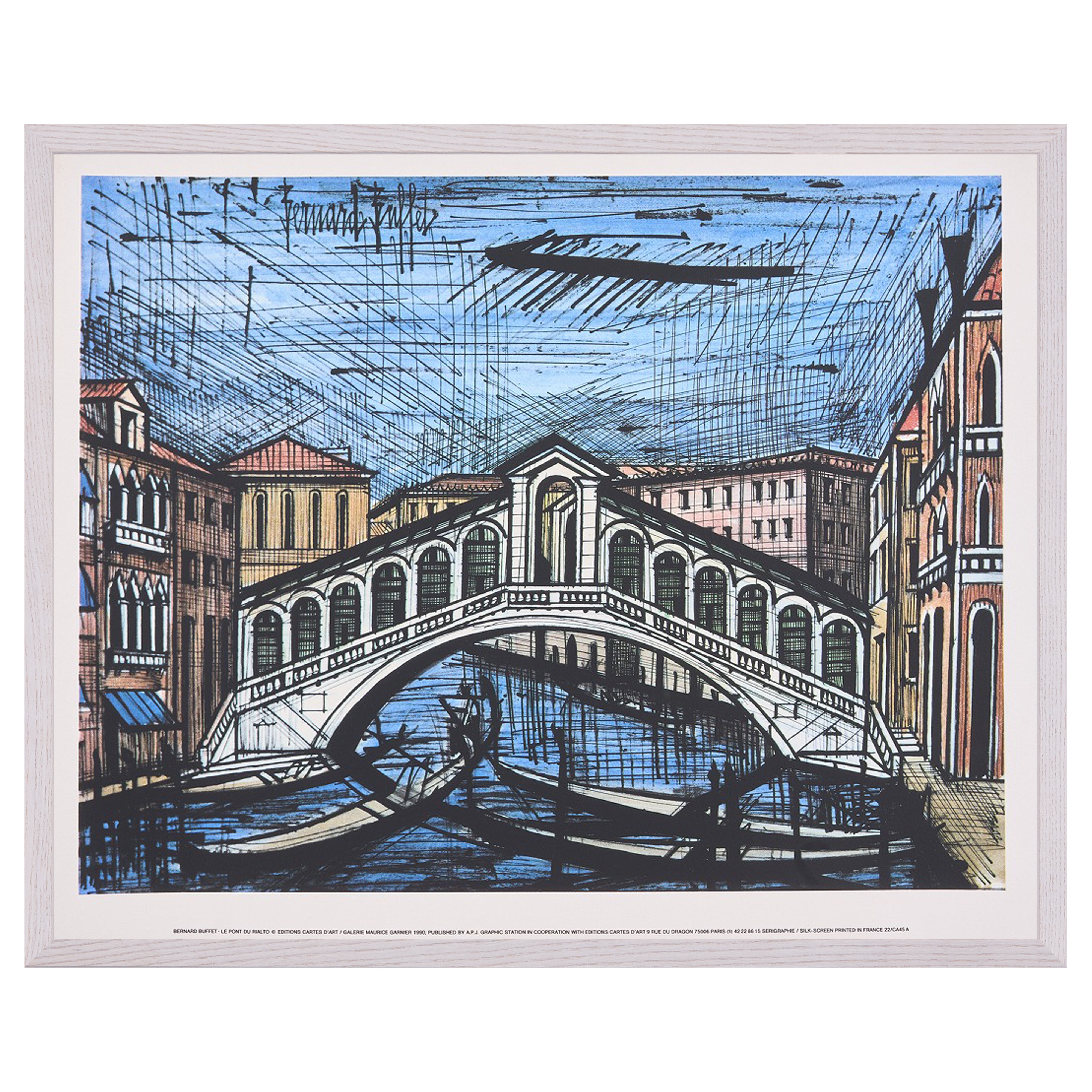 限定10枚】Le Pont du Railto 1986 - printed in 1990 / ベルナール