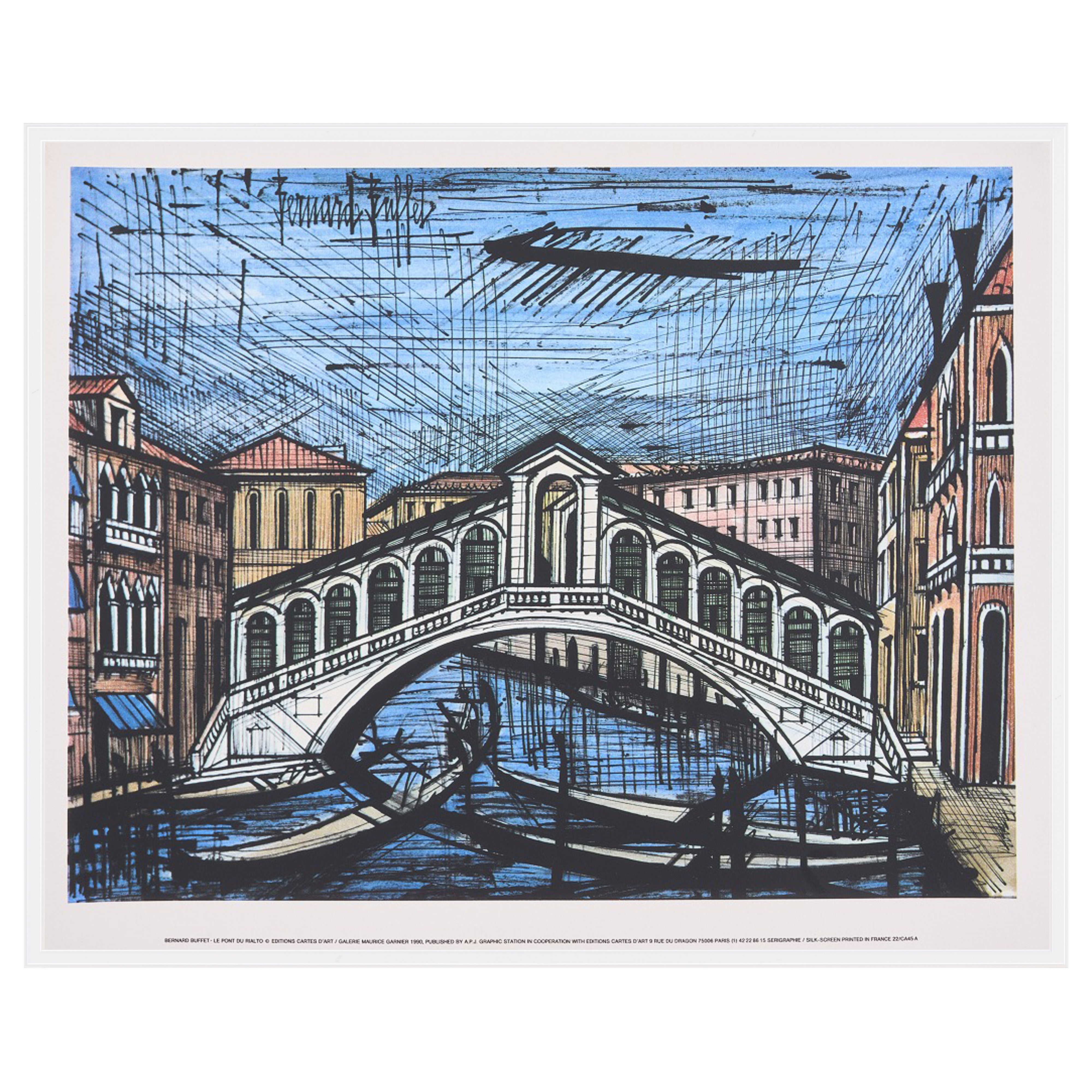 限定10枚】Le Pont du Railto 1986 - printed in 1990 / ベルナール