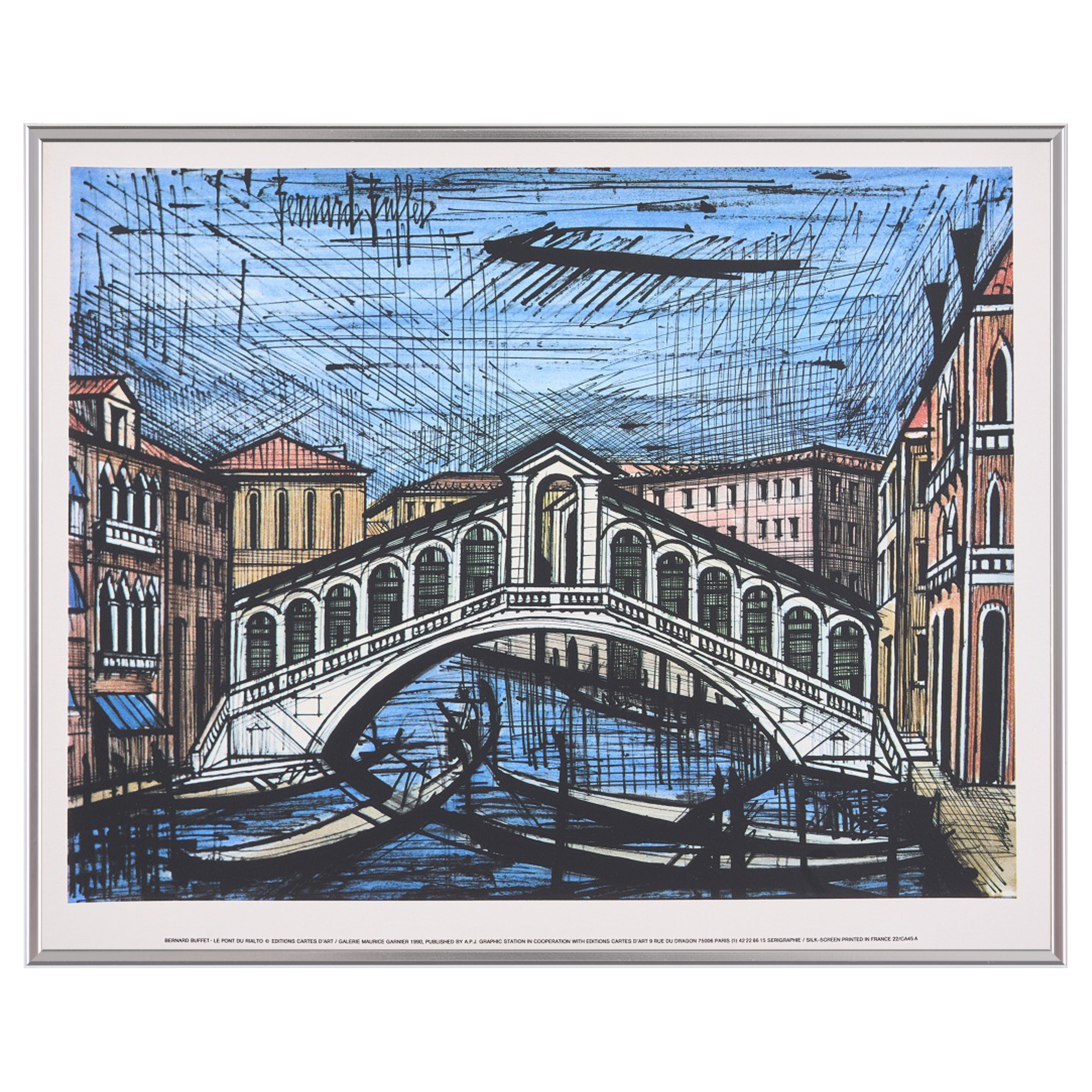 限定10枚】Le Pont du Railto 1986 - printed in 1990 / ベルナール