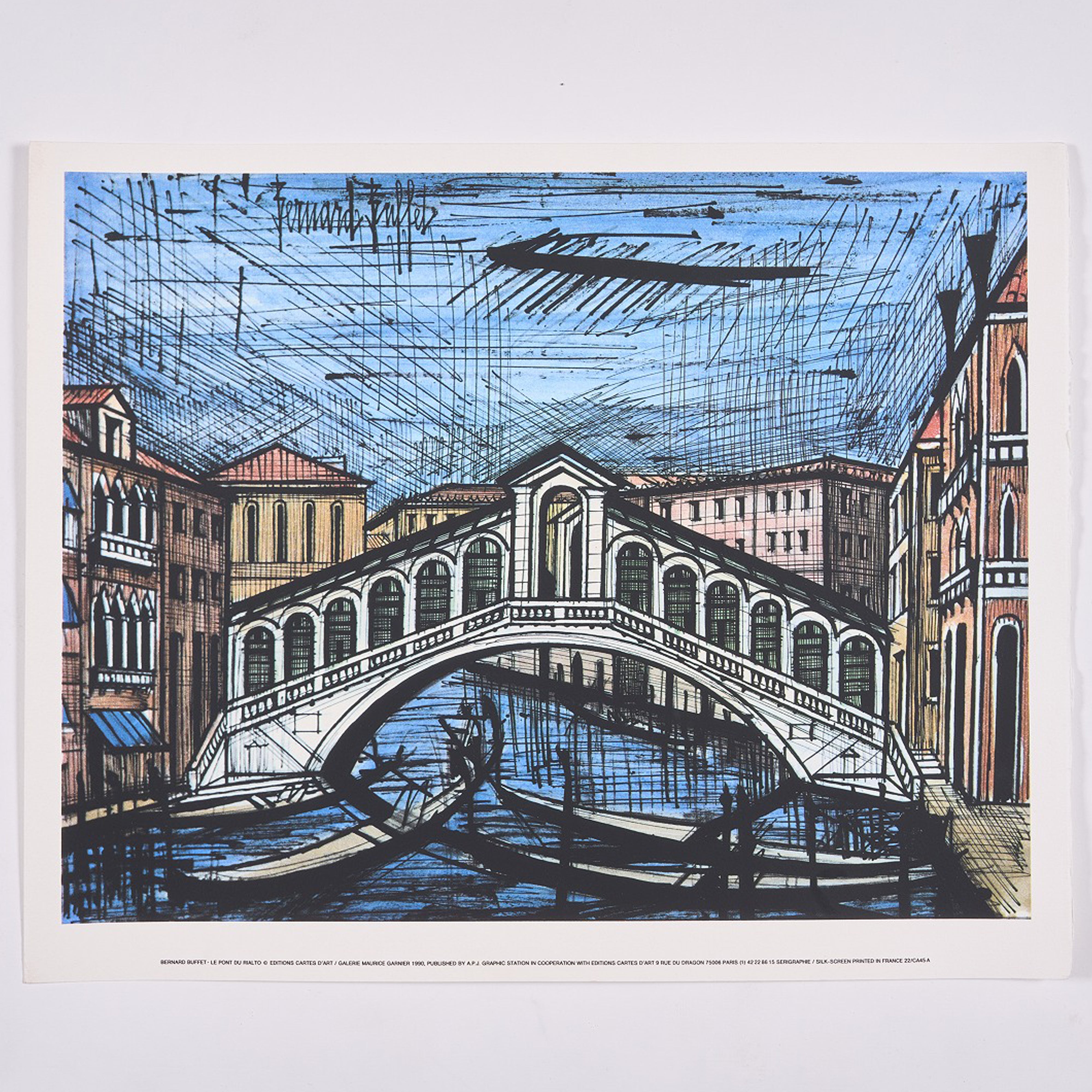 限定10枚】Le Pont du Railto 1986 - printed in 1990 / ベルナール