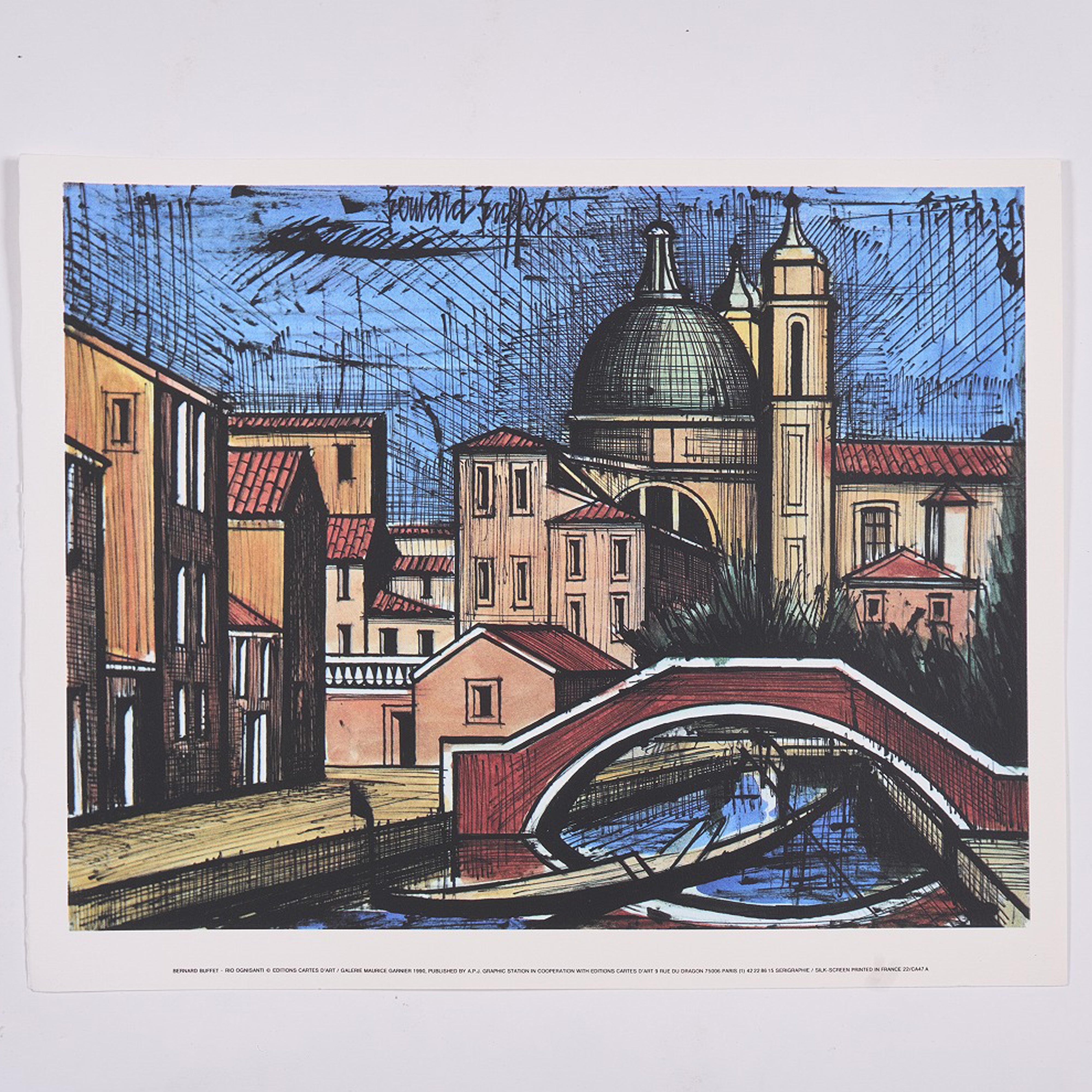 限定10枚】Rio Ognisanti 1986 - printed in 1990 / ベルナール