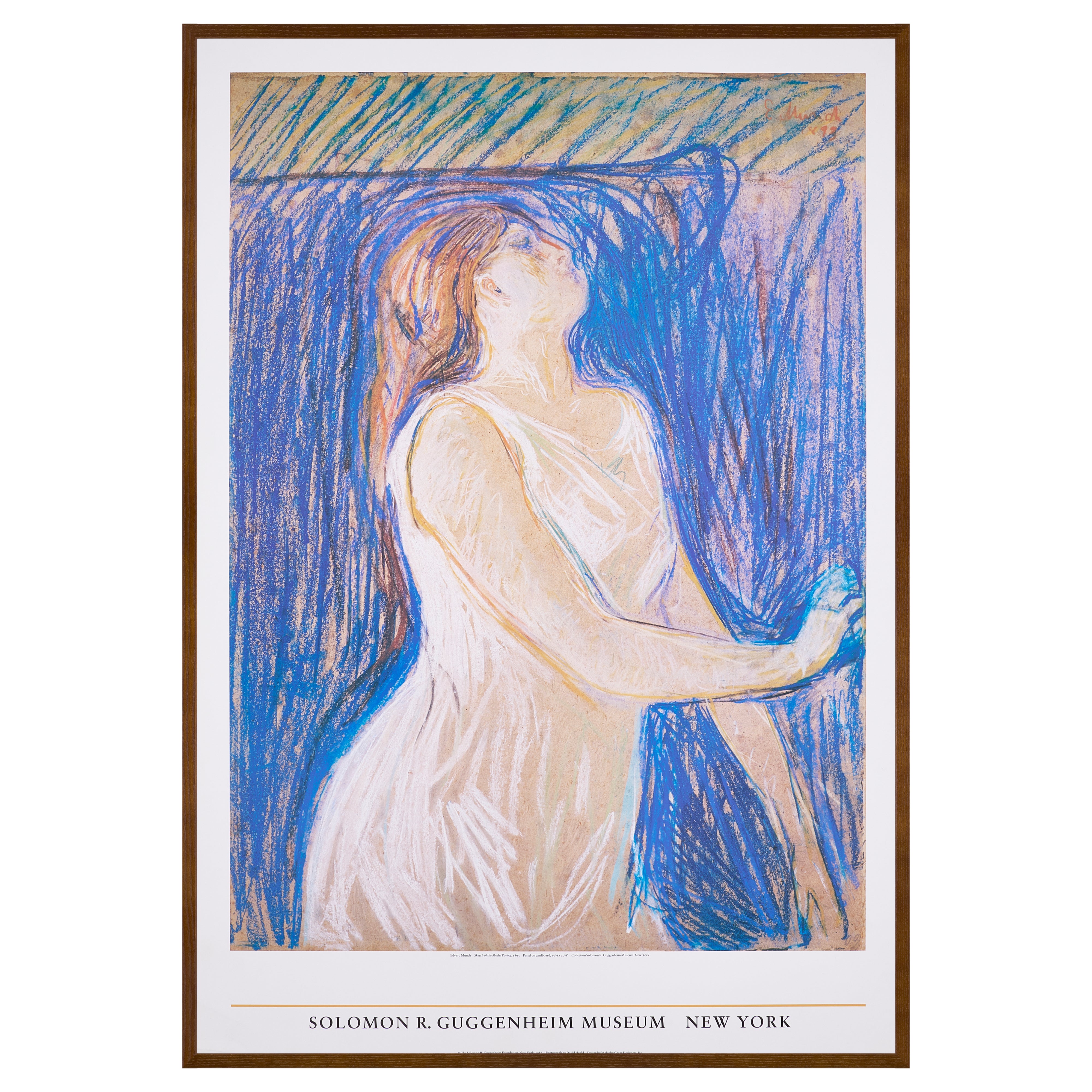 限定10枚】Sketch of the Model Posing 1893 - SOLOMON R. GUGGENHEIM