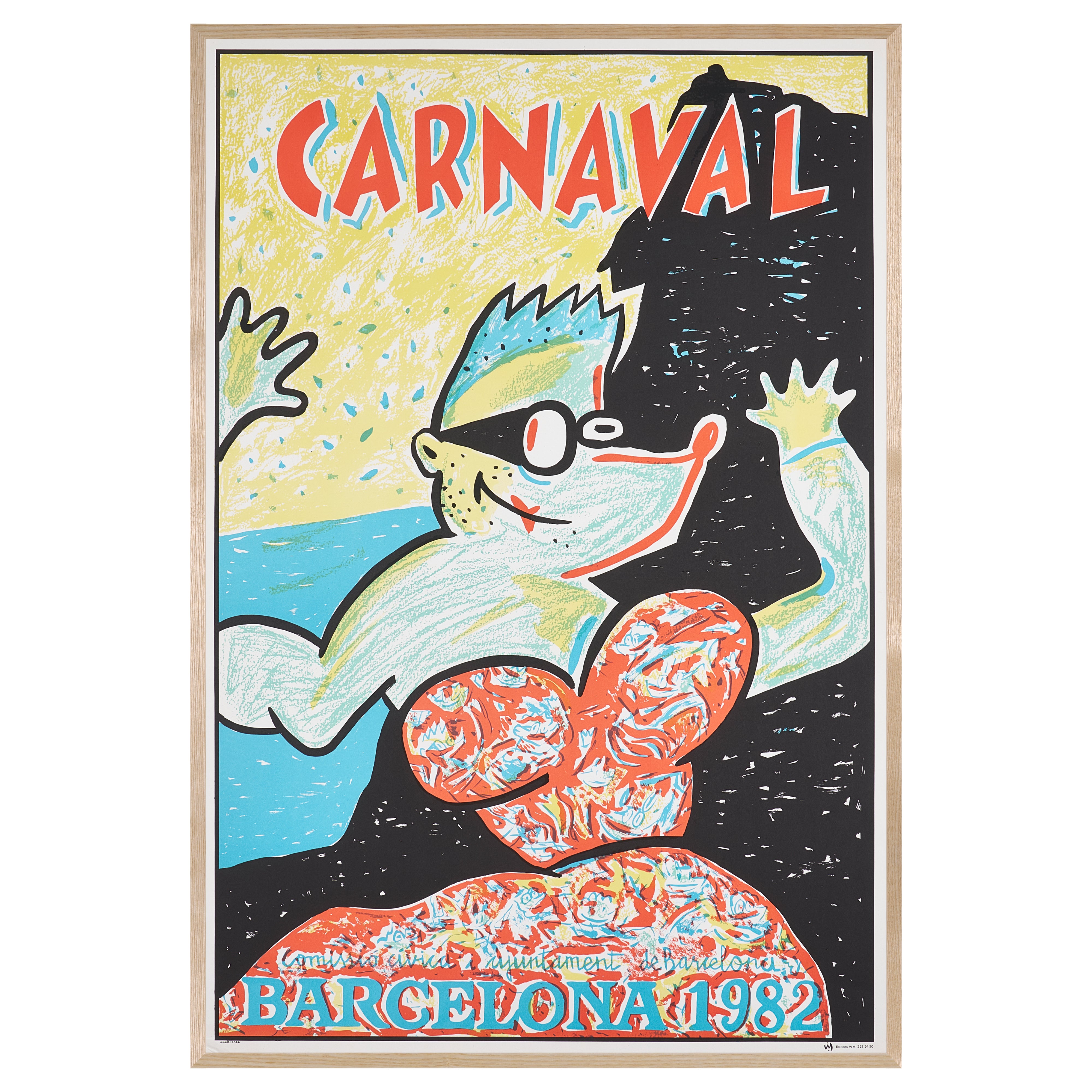 限定10枚】CARNIVAL BARCELONA 1982 / ハビエル・マリスカル | POP ART