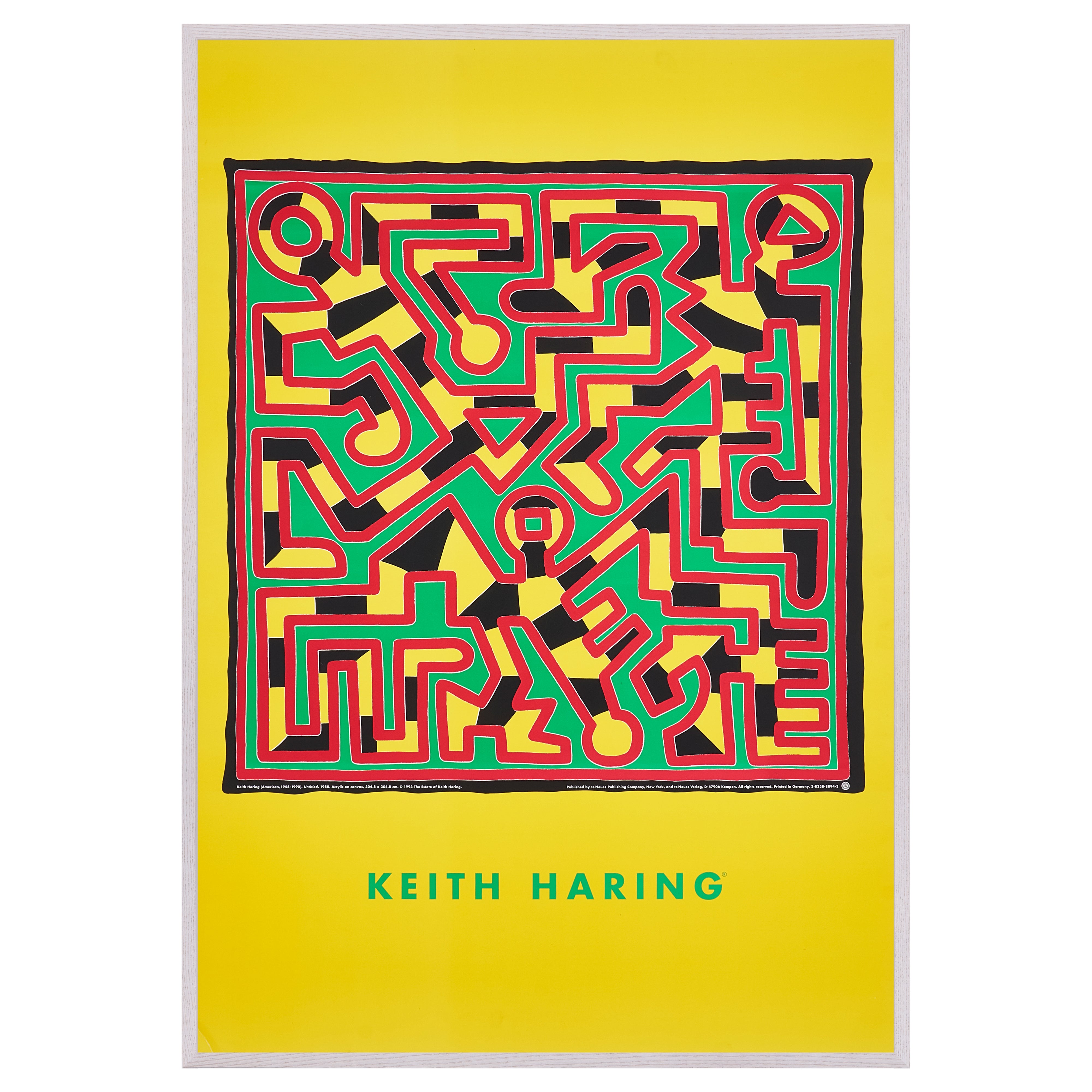 限定5枚】Untitled 1988 - te Neues Publishing 1993 / キース・へ