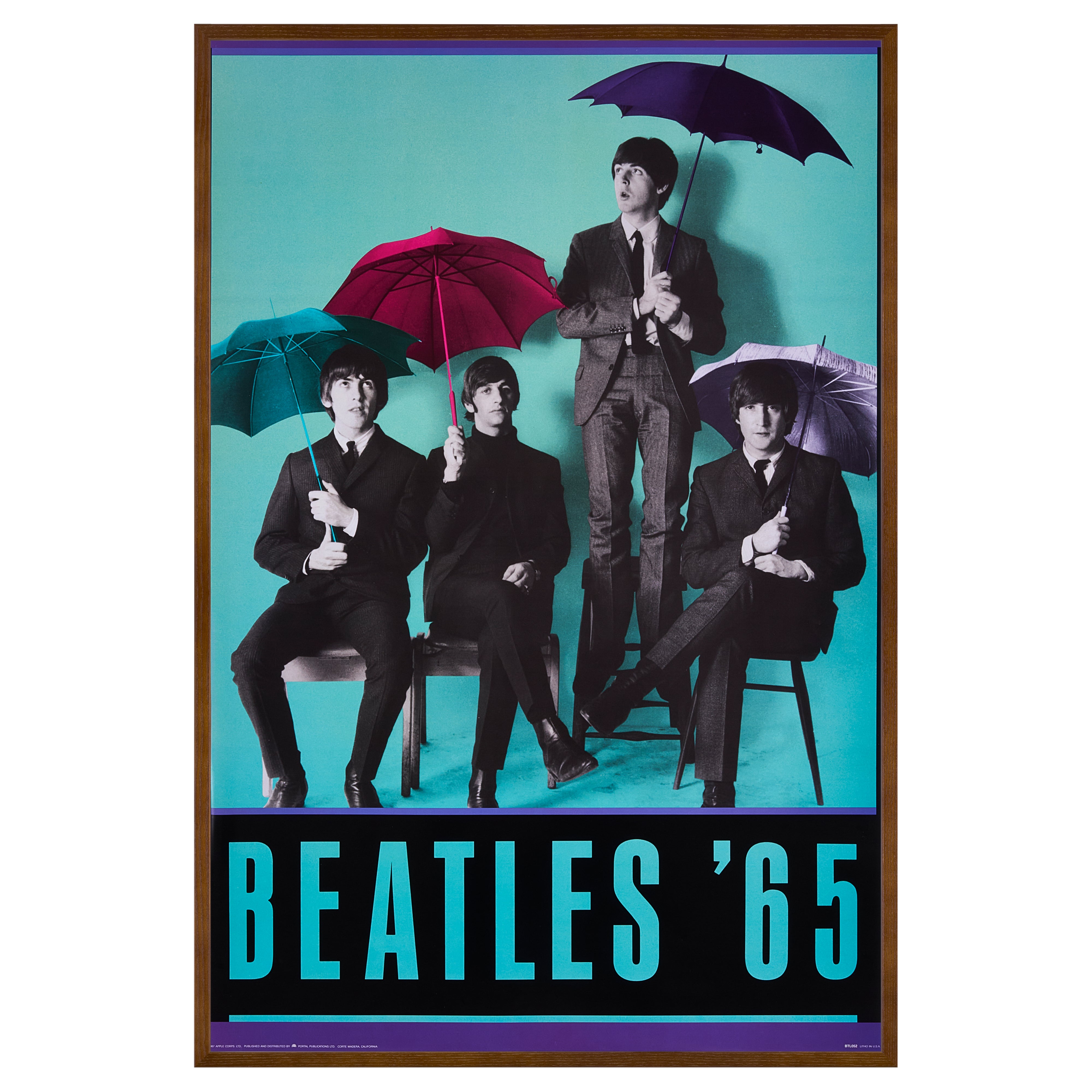 限定10枚】BEATLES '65（ビートルズ '65） 1987 / バンドポスター