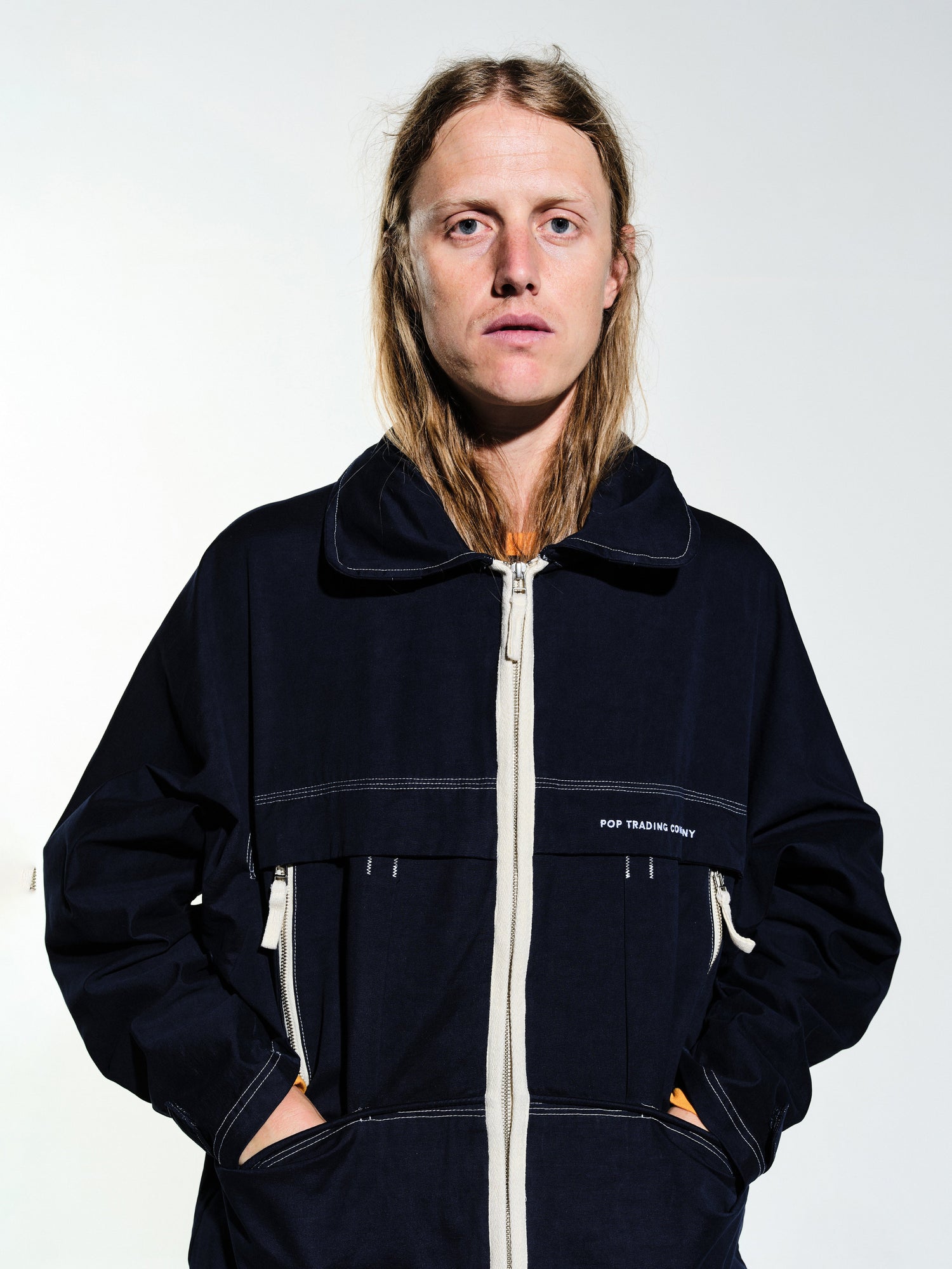 Pop New City Jacket Navy