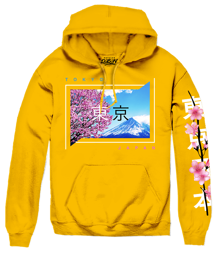 TOKYO CHERRY BLOSSOM HOODIE - Popular Poison