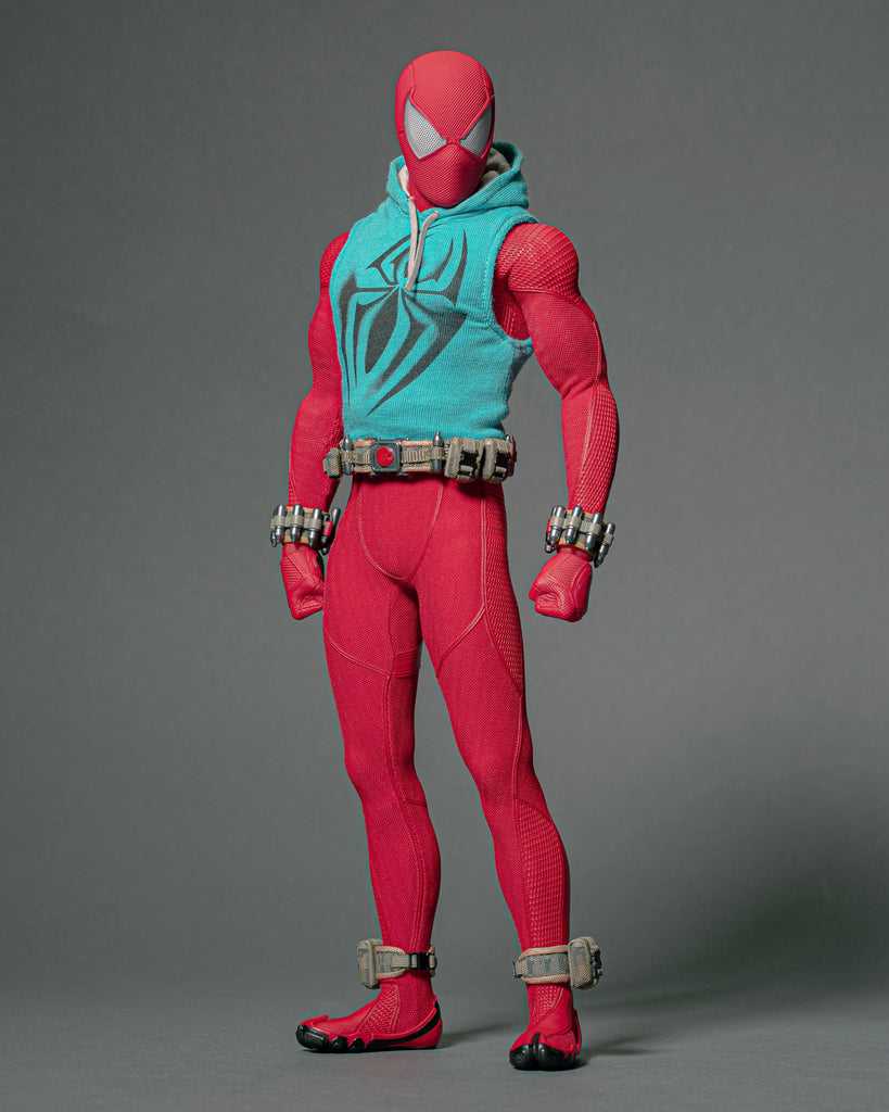 Hot Toys VGM34 Spiderman PS4 Scarlet Spider Suit 1/6 Scale