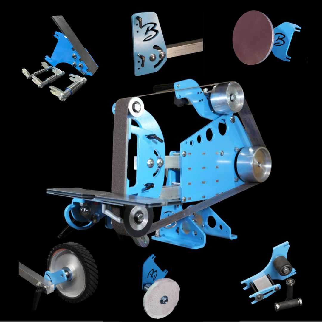 Brodbeck - Max Package: 2x72 Grinder – Pops Knife Supply