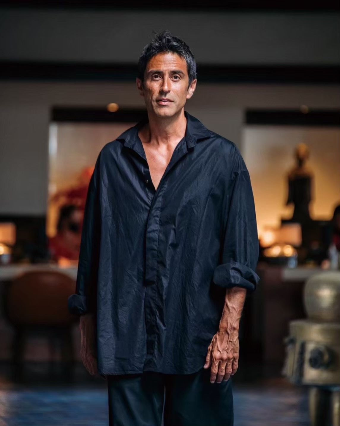 NEW ARTIST SHIRT (ALUMO FABRIC 120/2)（ニュー アーティスト シャツ