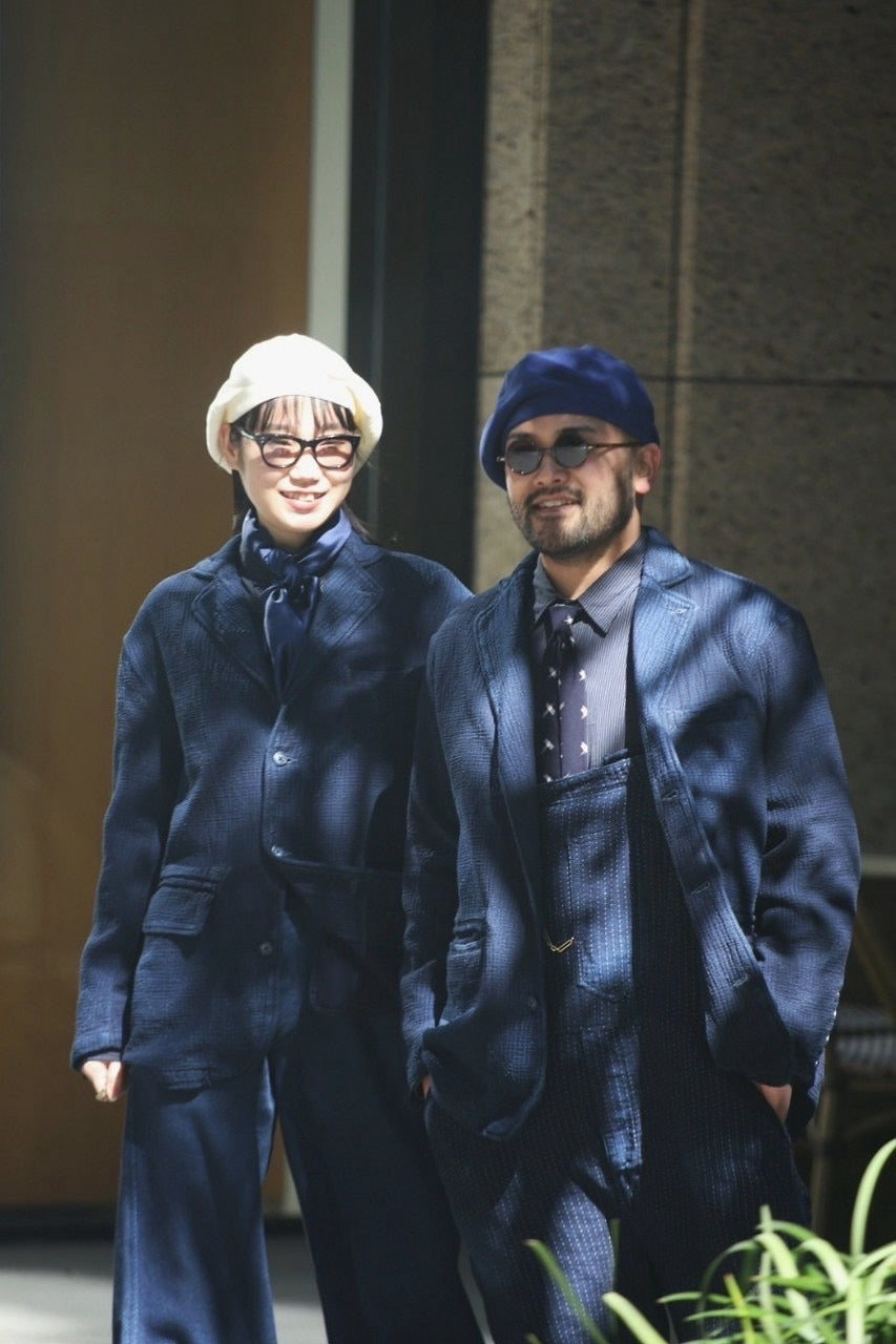 NEW SASHIKO LIGHT 3 PIECE KATSU JACKET WATCH CHAIN ITEM（ニュー