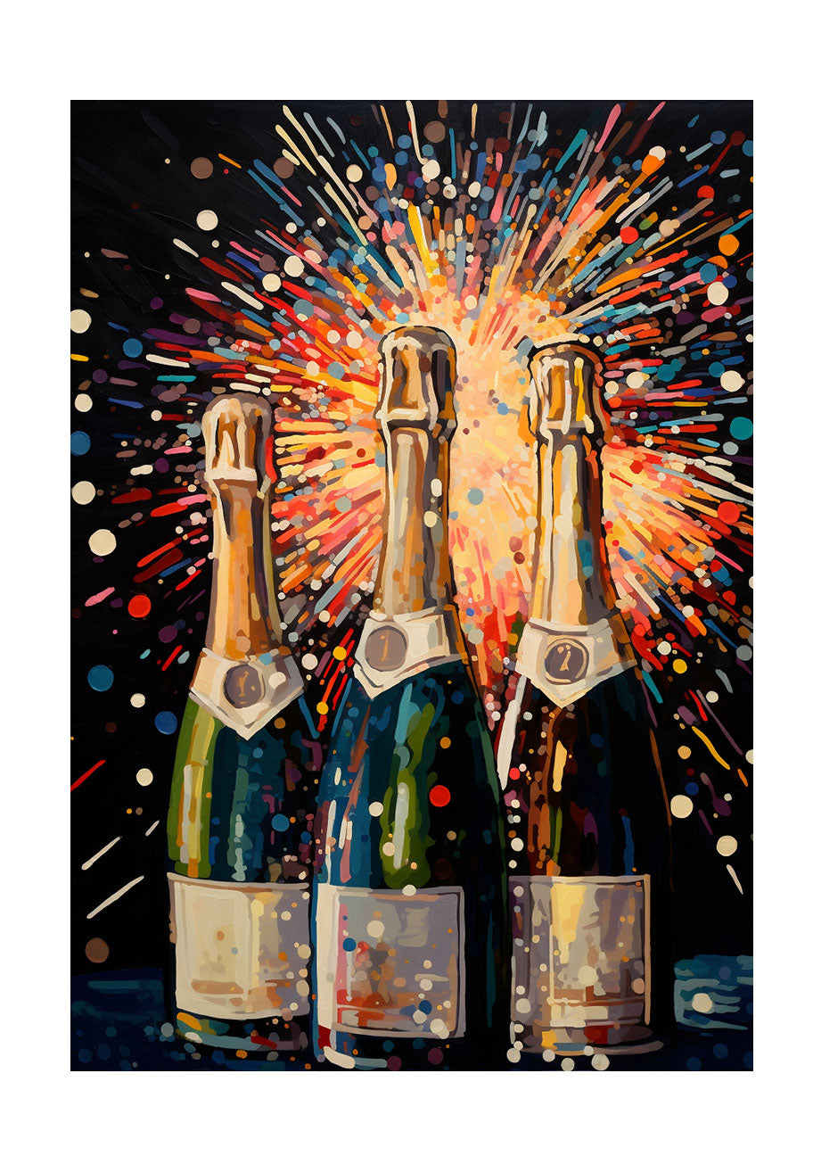 シャンパンのポスター