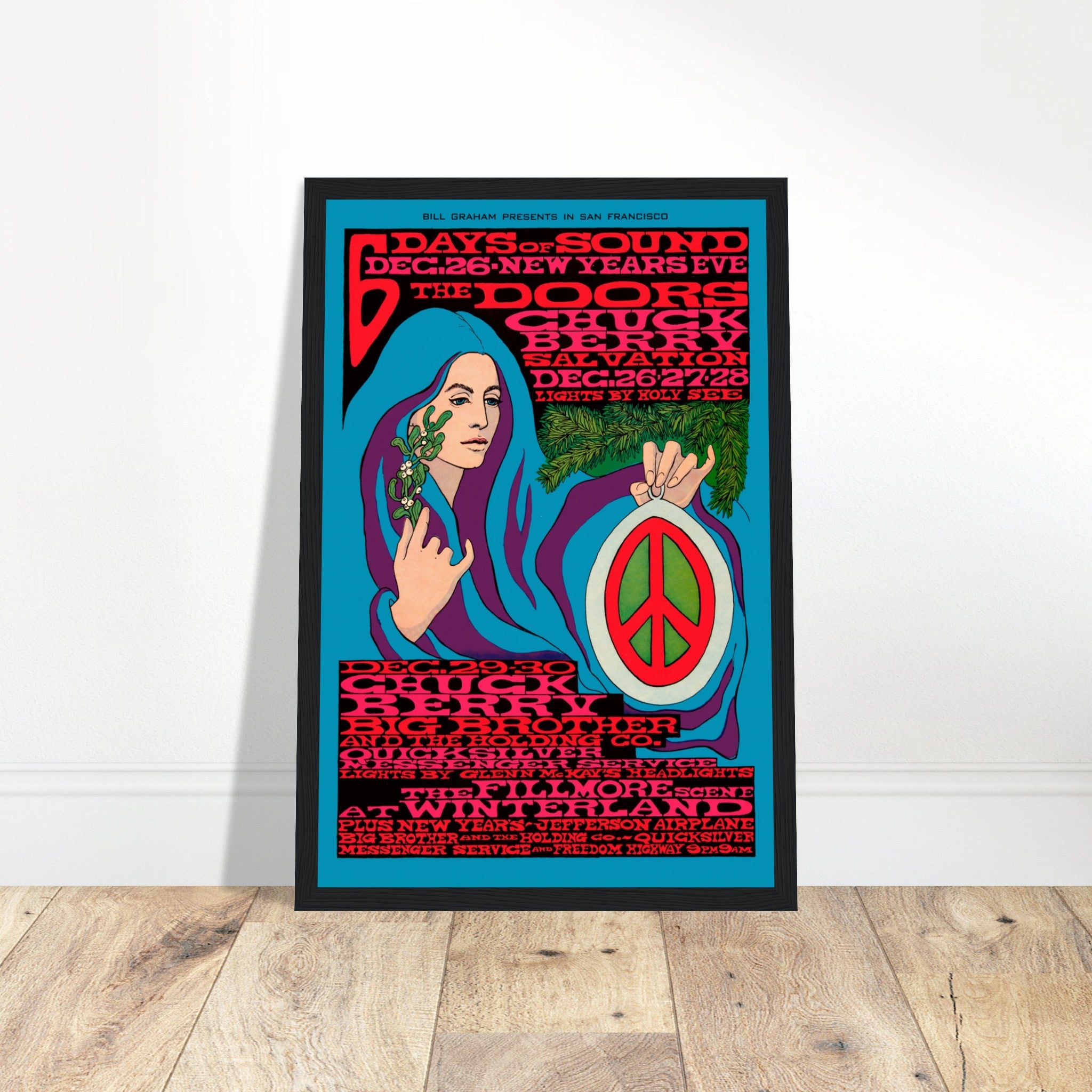 The Doors Concert Poster – Psychedelic Poster – Poster Peak