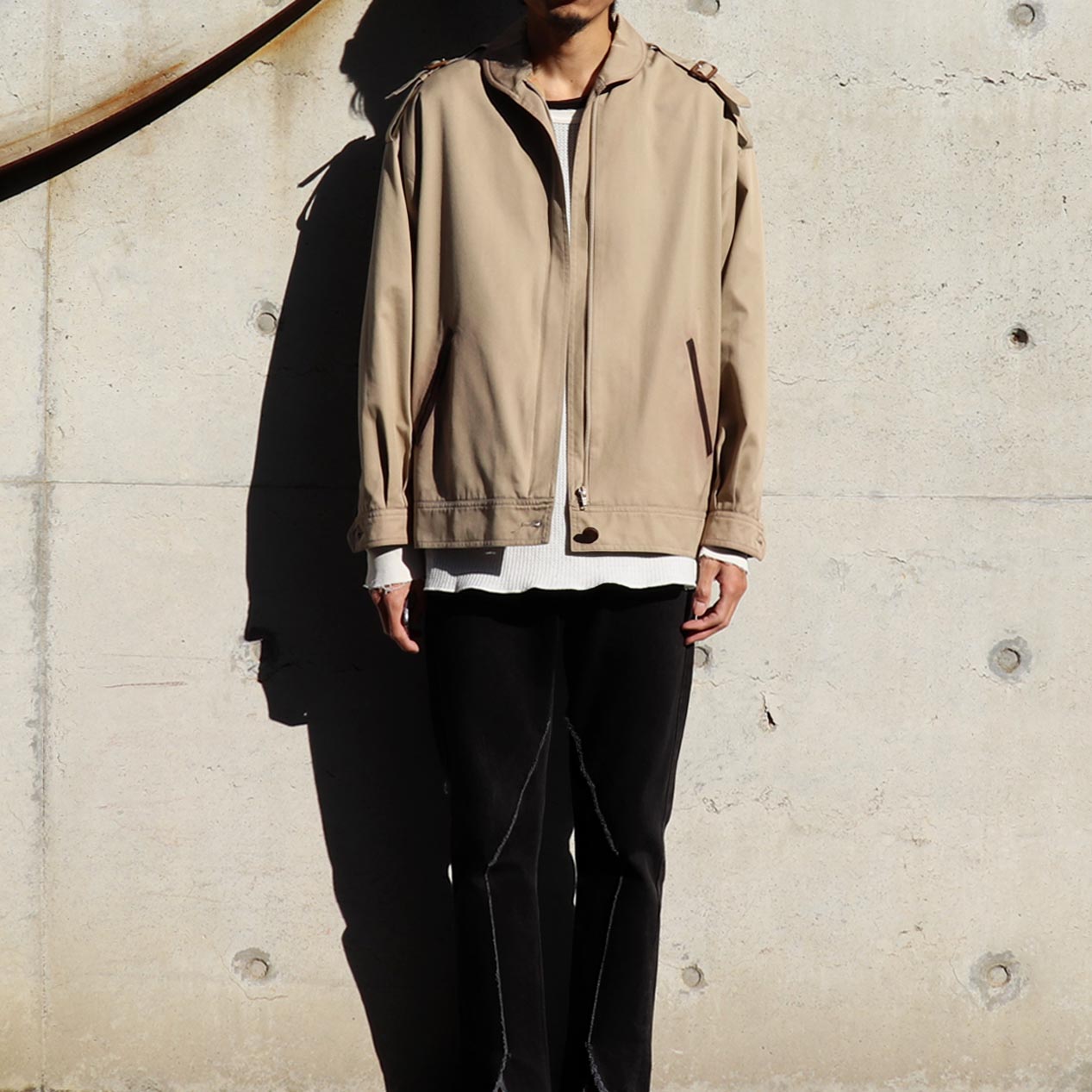 POST JUNK / 80's BURBERRYS Harrington Jacket [16-R]