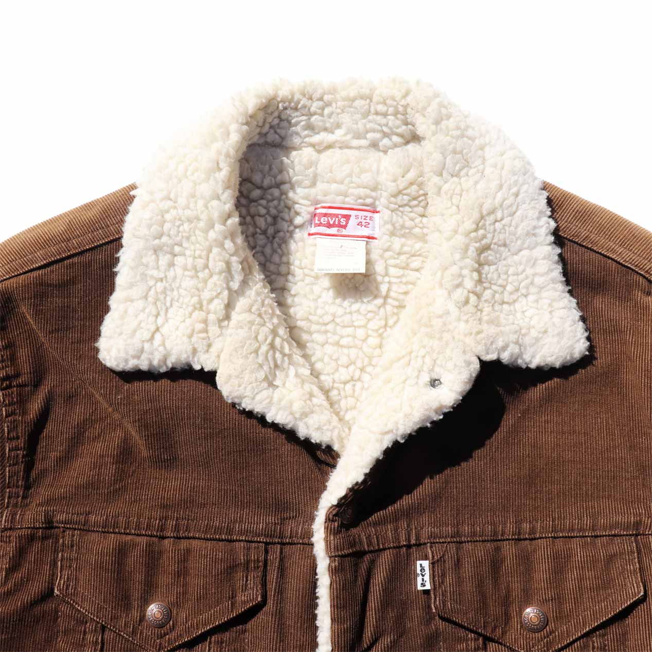 POST JUNK / 70's LEVI'S 70605-1529 USA製 コーデュロイ ボア