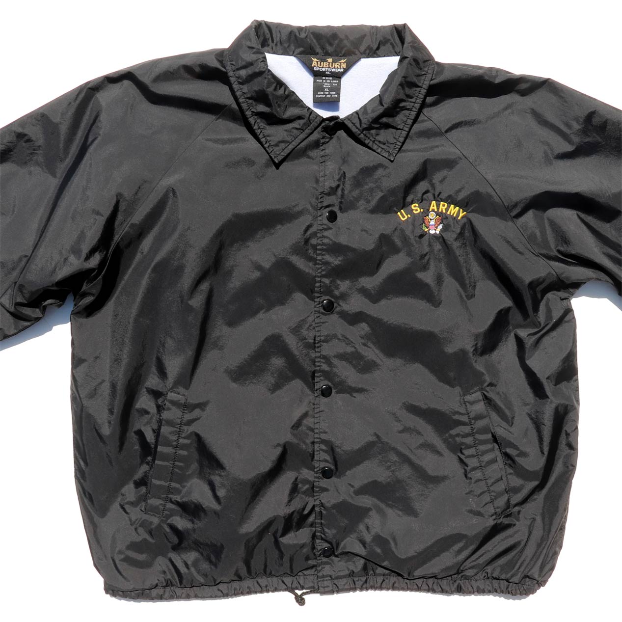 POST JUNK / 90's AUBURN SPORTSWEAR / U.S. ARMY Embroidered Nylon