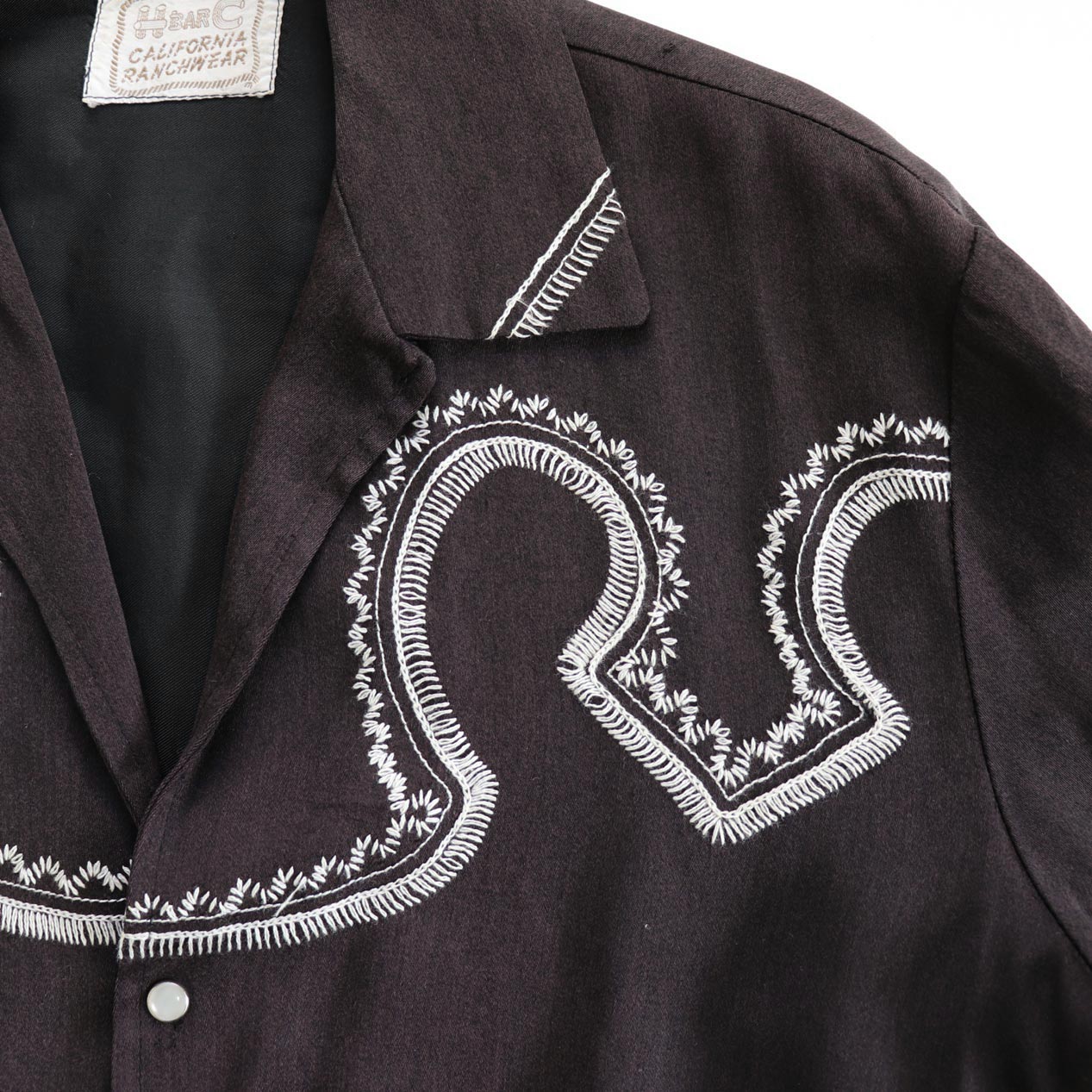 POST JUNK / 50's H BAR C レーヨンギャバジン ウエスタンジャケット