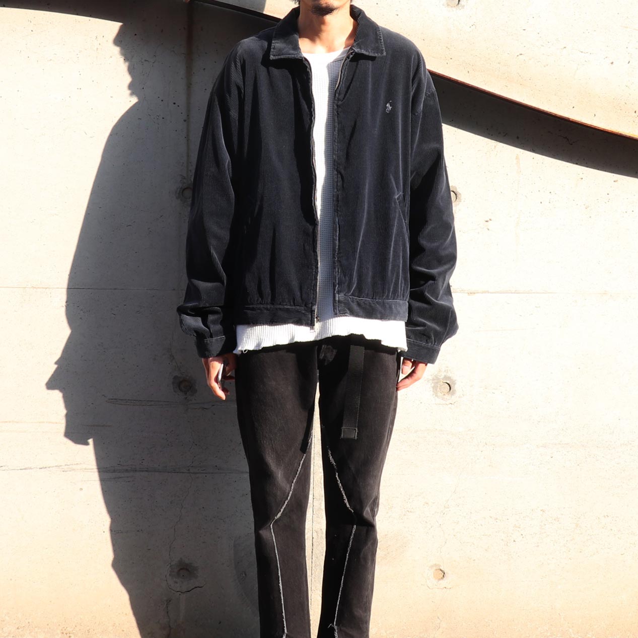 POST JUNK / 90's POLO RALPH LAUREN Corduroy Drizzler Jacket Made