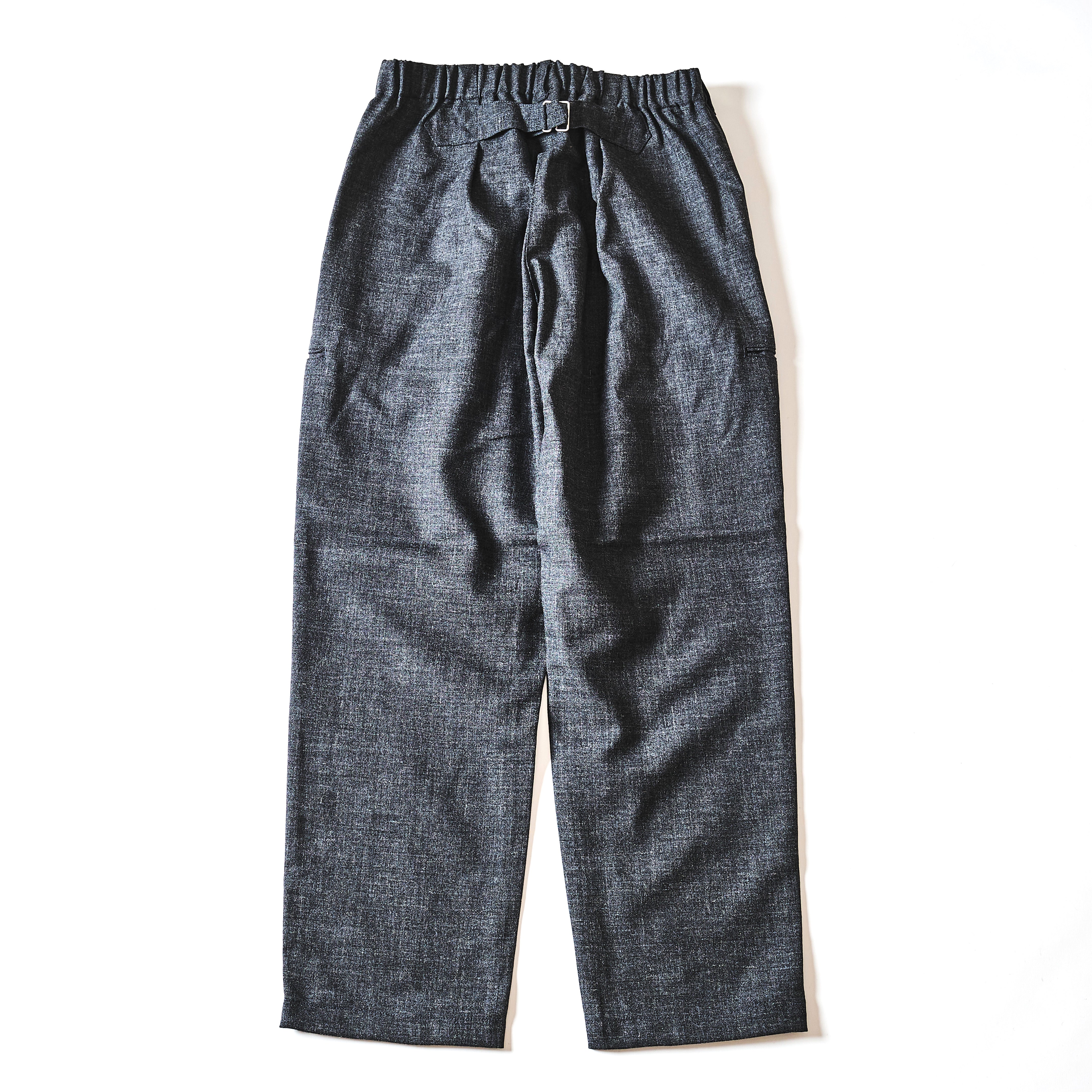 Post Overalls x Southwick E-Z Lax 3 : scotch cheviot c.grey