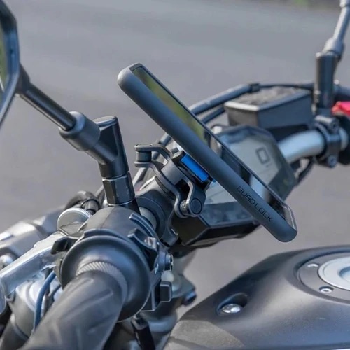 QUADLOCK】耐振動性に優れたスマートなハンドルバーマウント | バイク
