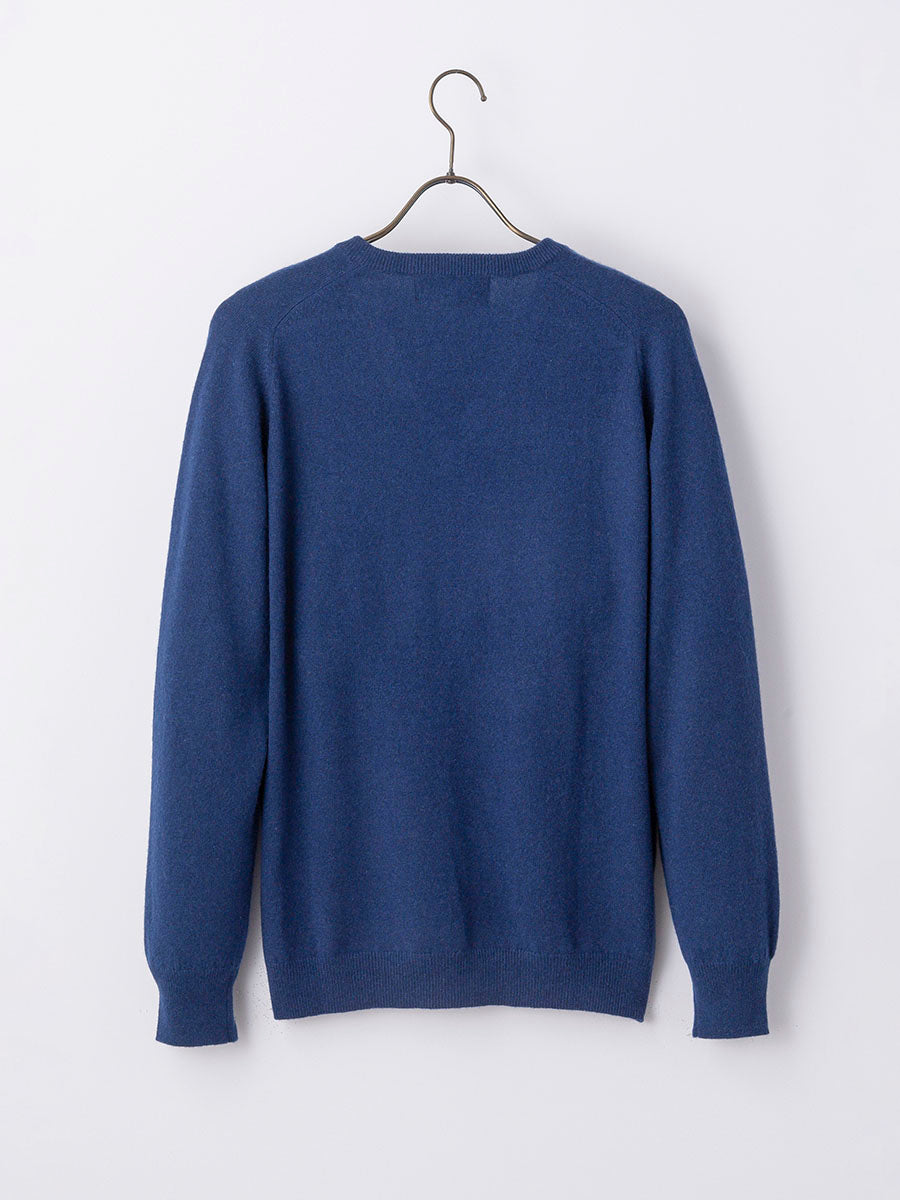 GRABRE】最高級カシミヤ100％Vネックセーター – プラチナカシミヤ