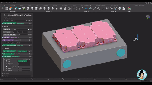 Cold plates: Made better with additive manufacturing | nTop